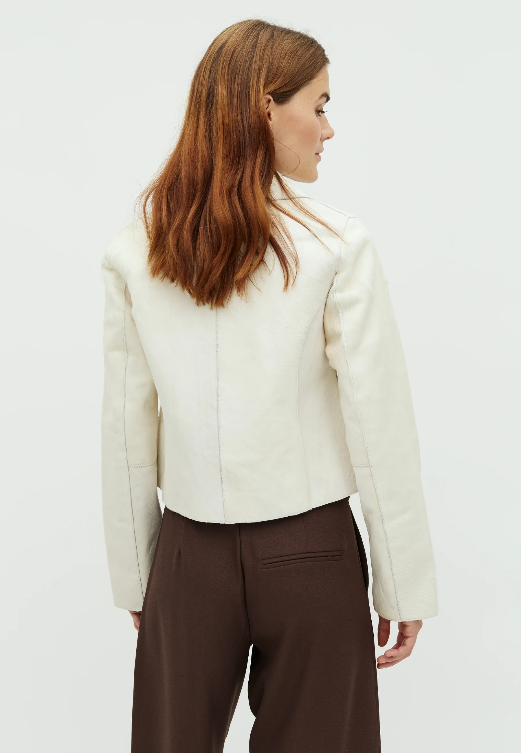 Alfino-M Jacket - White Cow - Image 3