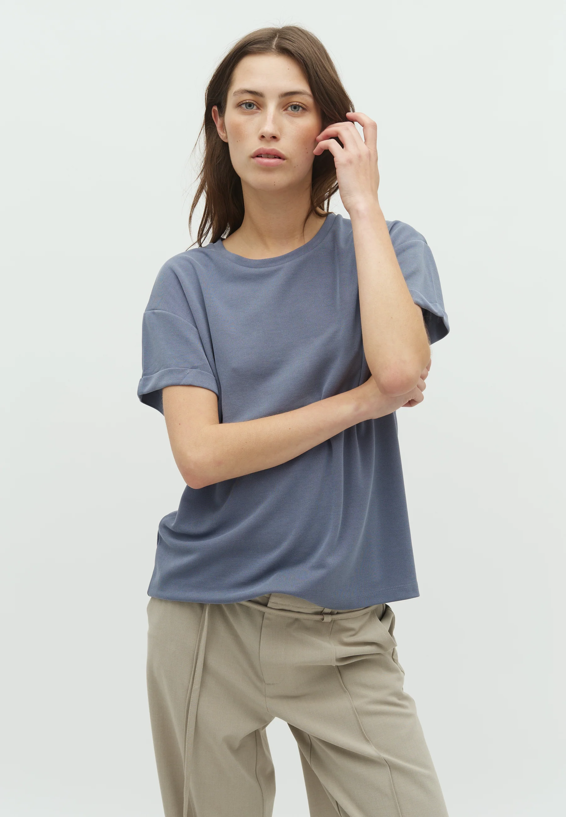 Amana-M T-shirt - Vintage Indigo