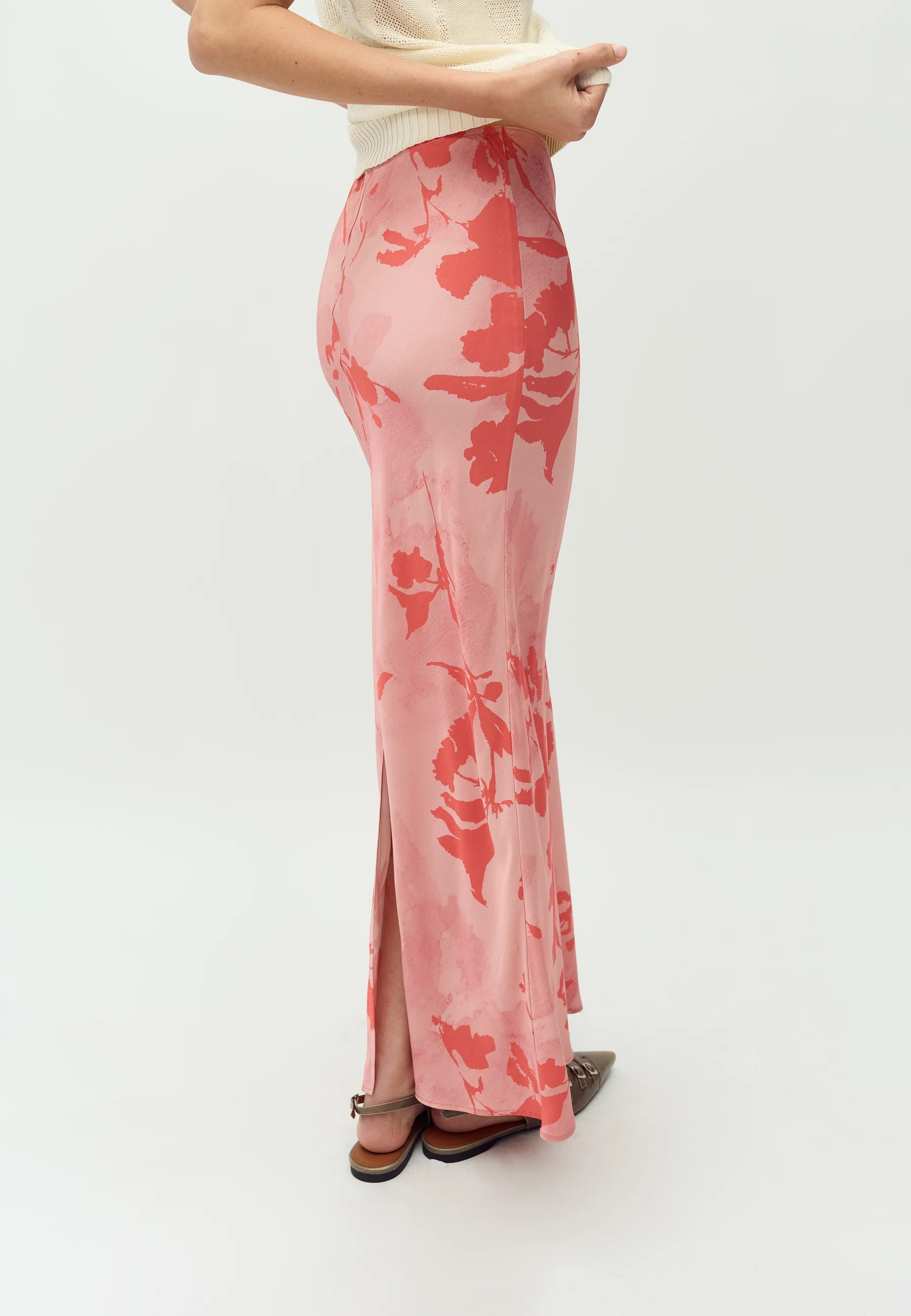 Aninda-M Skirt - Coral Felissa Print - Image 3