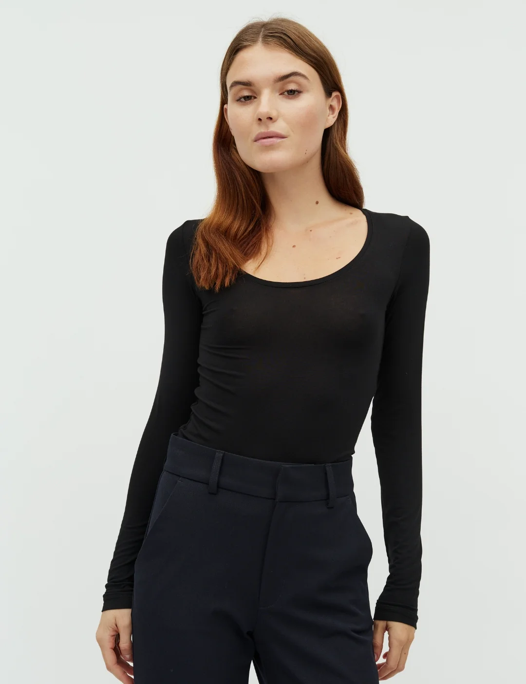 Anna Basic Top - Black