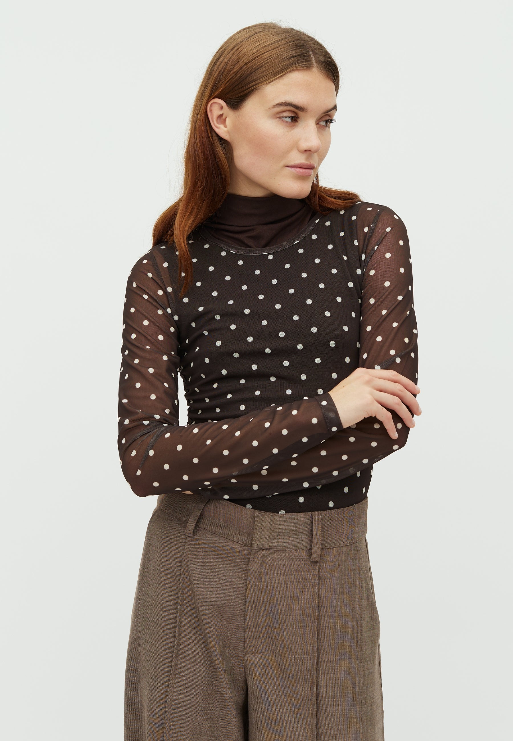 Aracelia-M Top - Java Dots