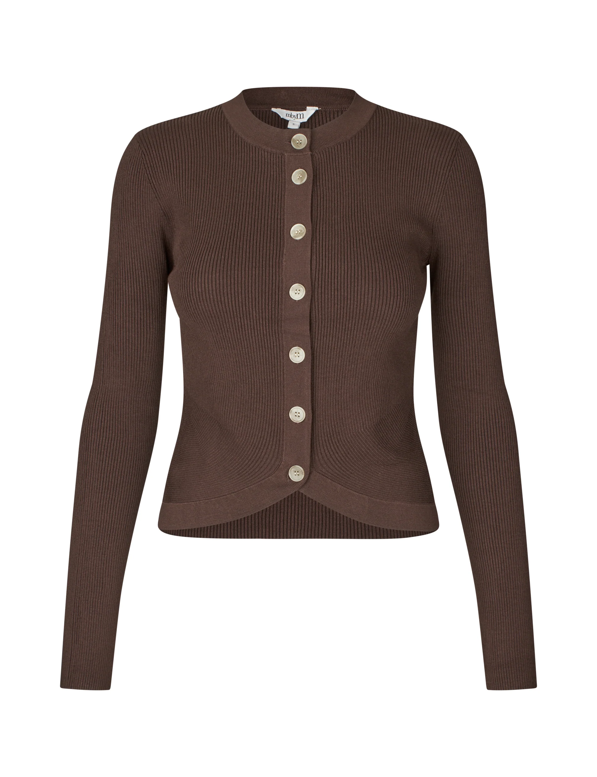 Arietty-M Cardigan - Chocolate Brown - Image 5
