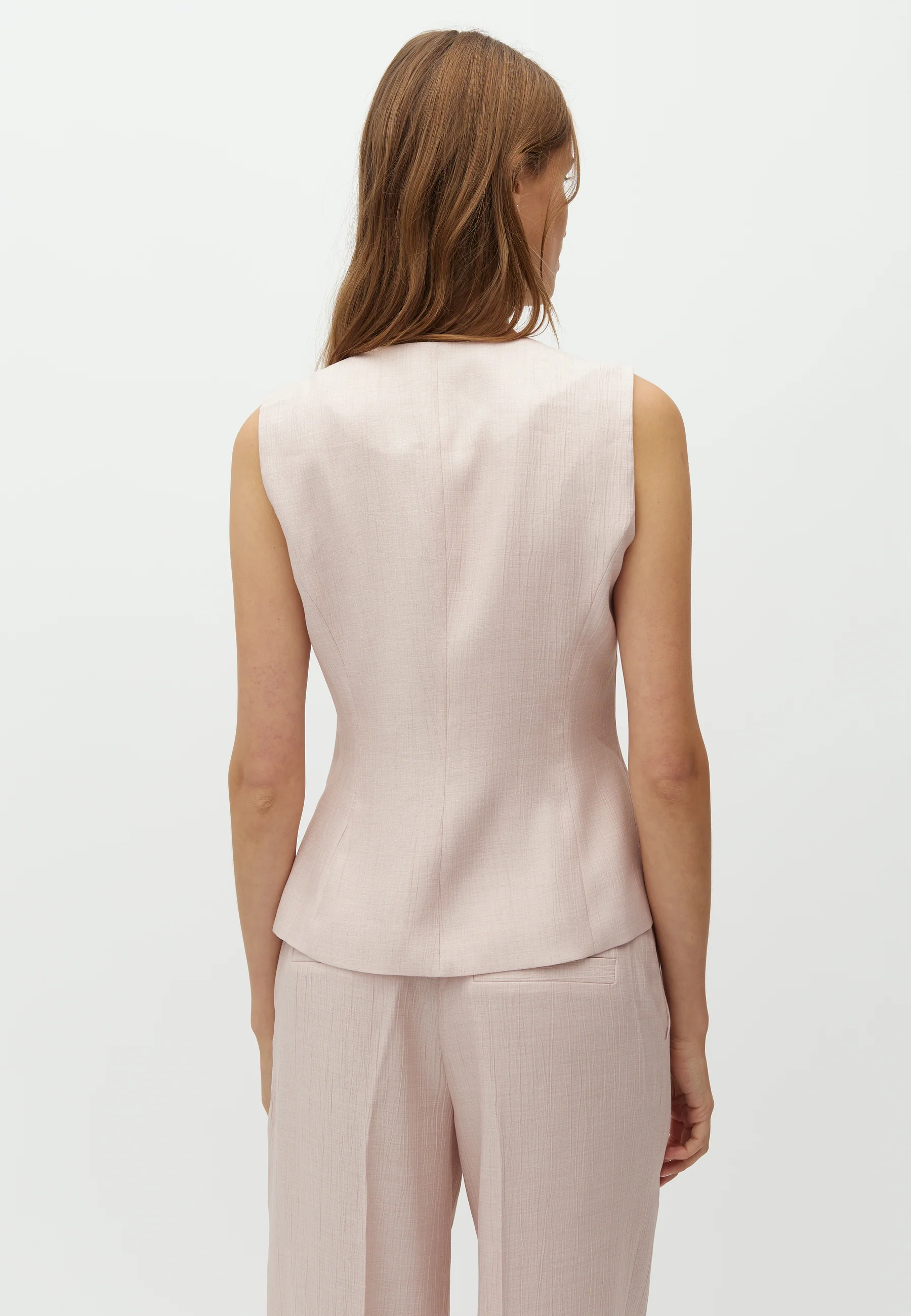 Arlise-M Vest - Rose Red Light Melange - Image 4