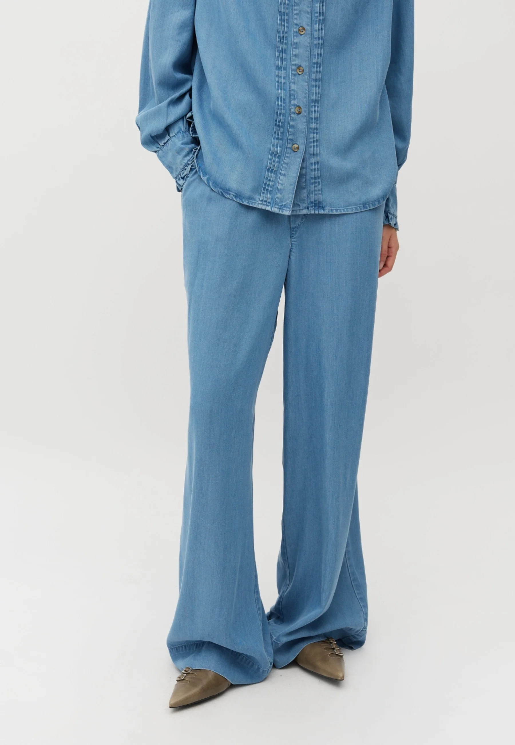 Asaka-M Trousers - Blue Soft Wash - Image 2