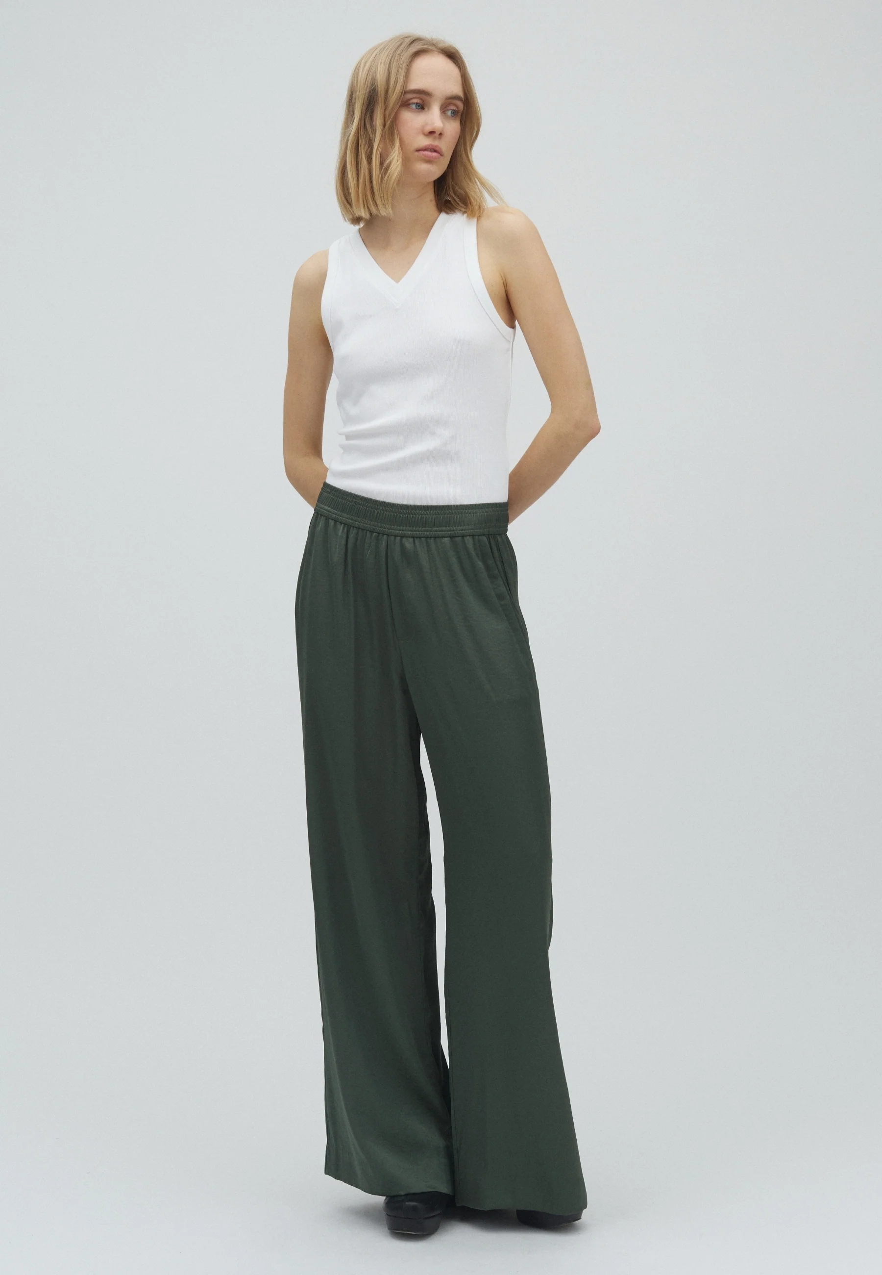 Asaka-M Trousers - Dark Sea Spray