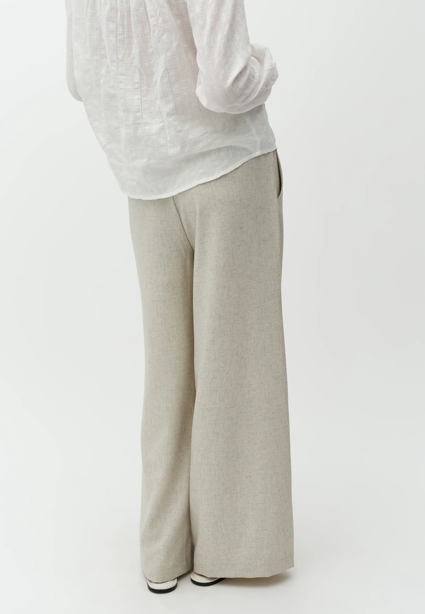 Asaka-M Trousers - Sand Melange - Image 3