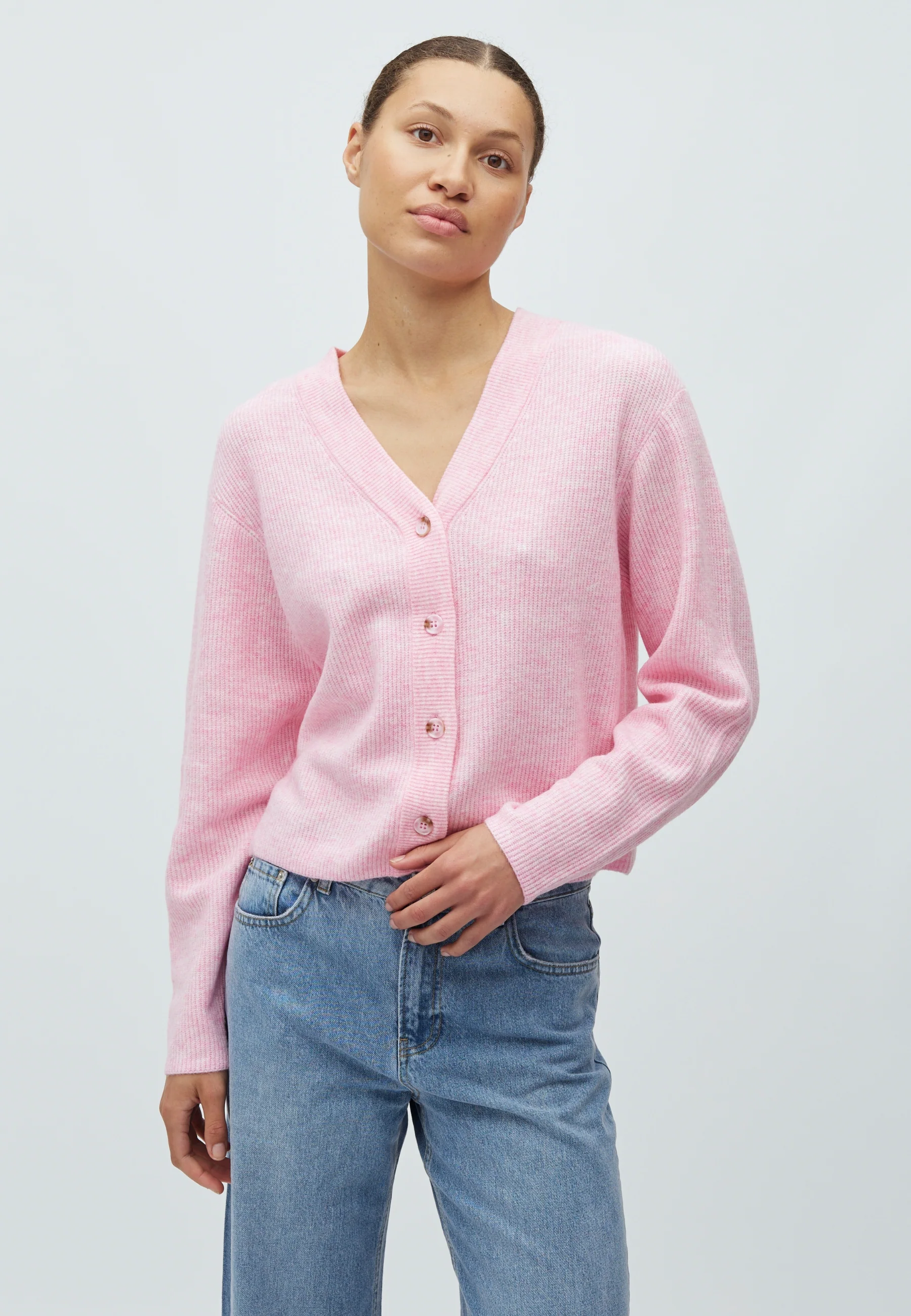 Asato-M Knit - Begonia Pink Melange