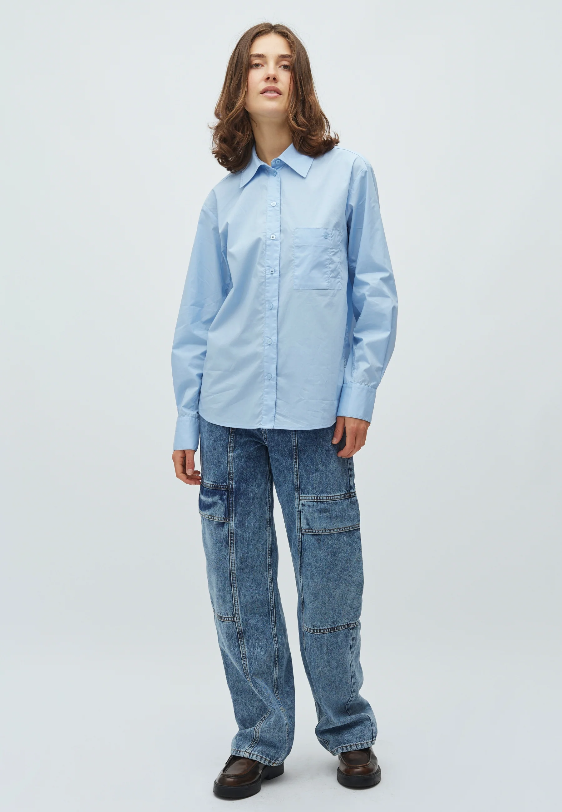 Aurore-M Shirt - Classic Light Blue - Image 3