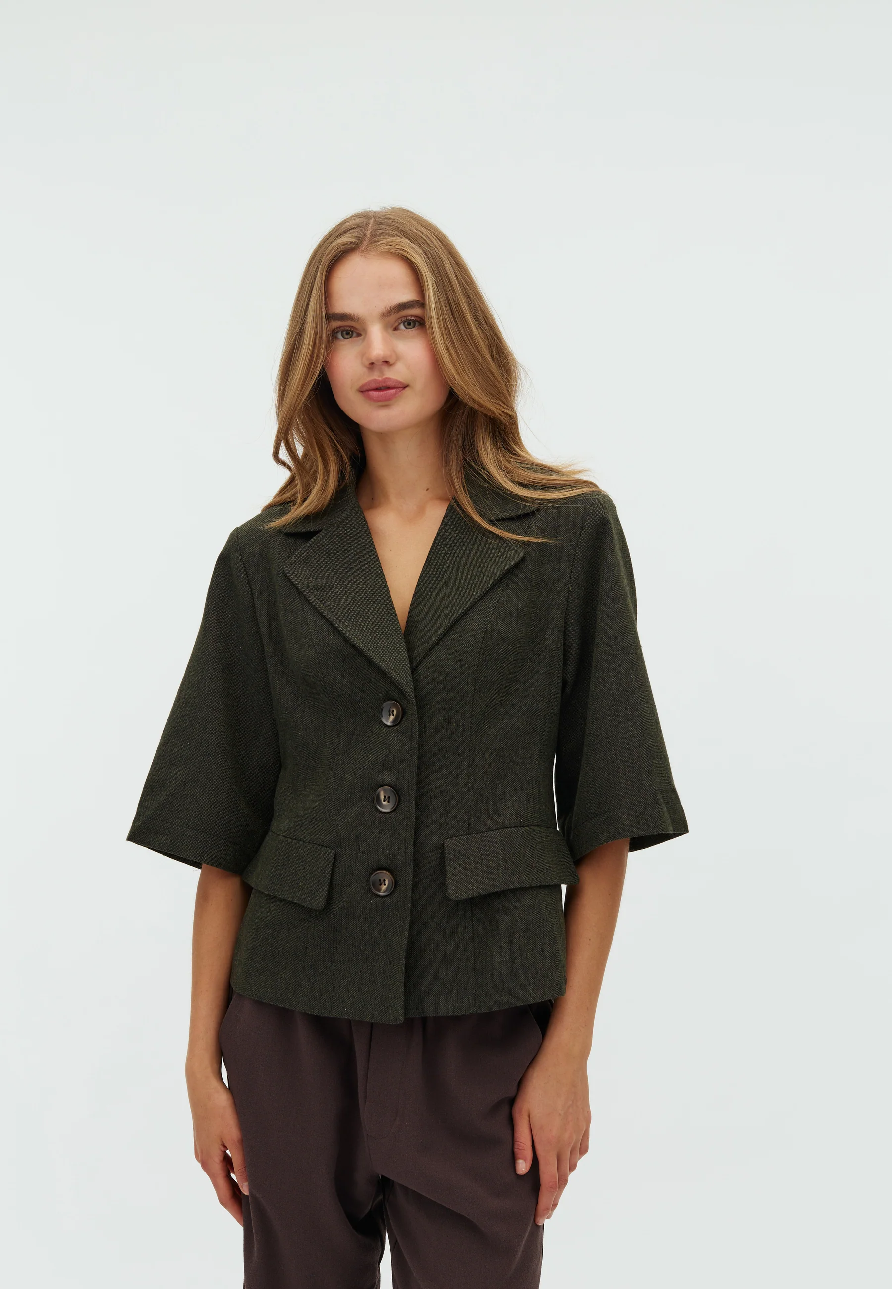 Babea-M Blazer - Green Peper Combo - Image 4