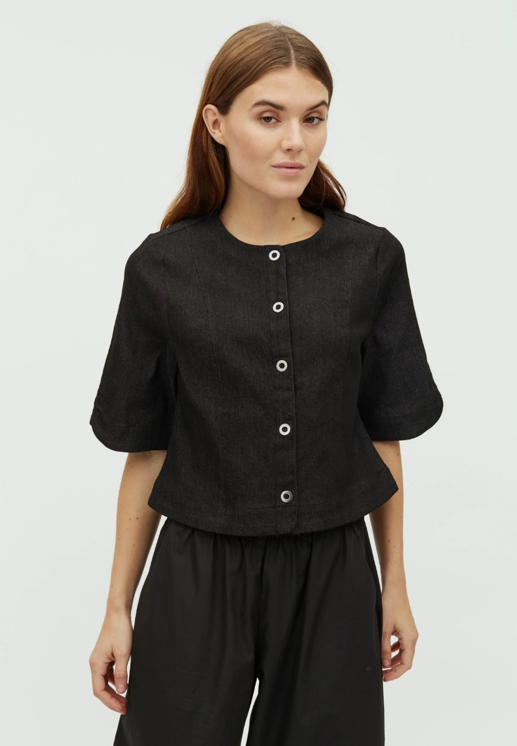 Baomin-M Blouse - Darkest Night