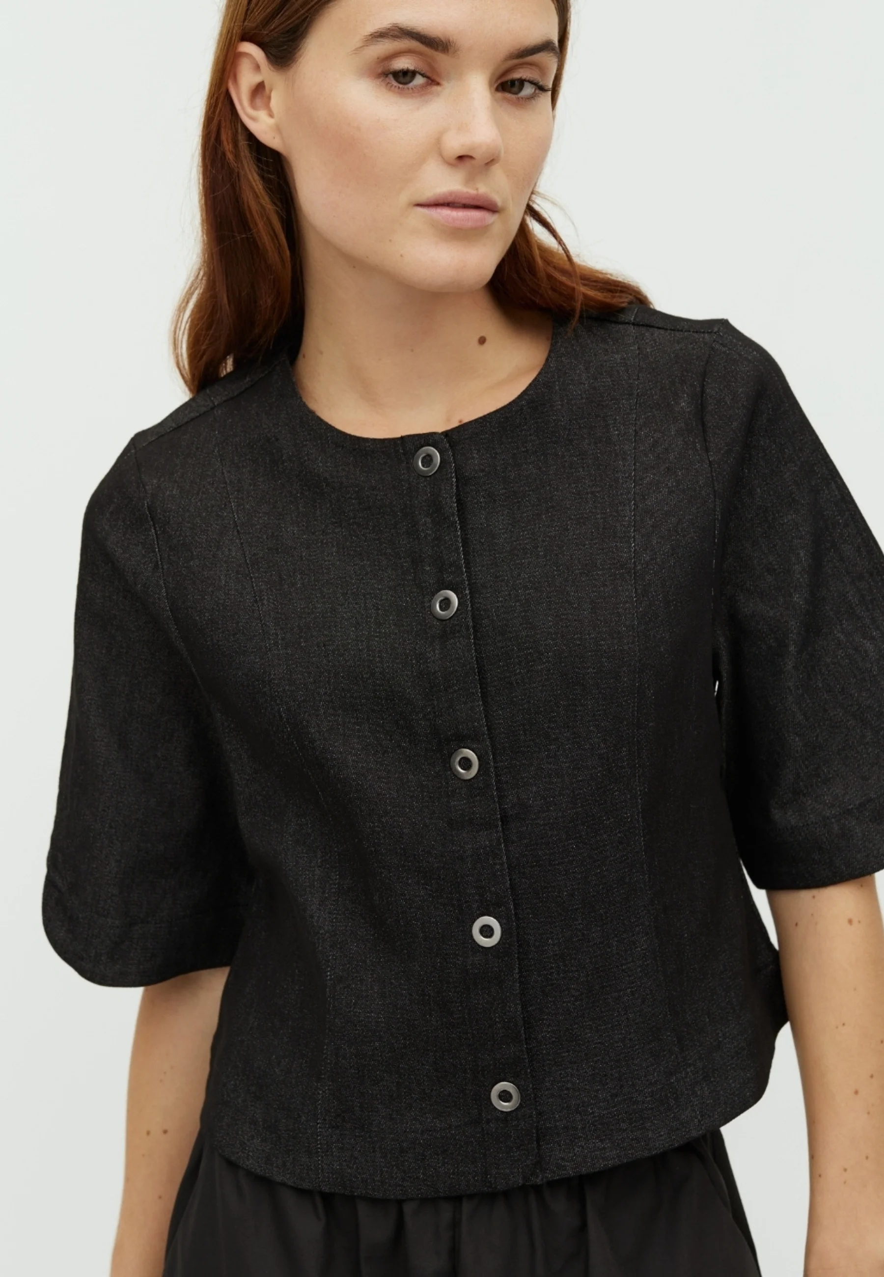 Baomin-M Blouse - Darkest Night - Image 3
