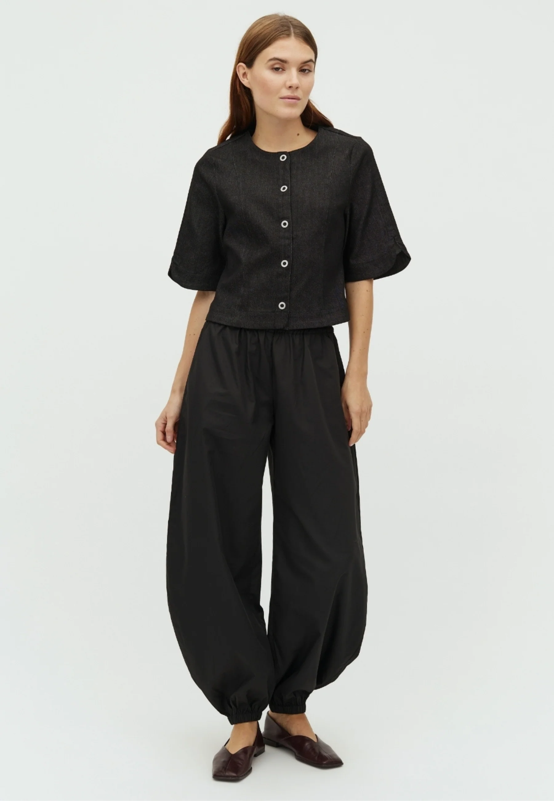 Baomin-M Blouse - Darkest Night - Image 4