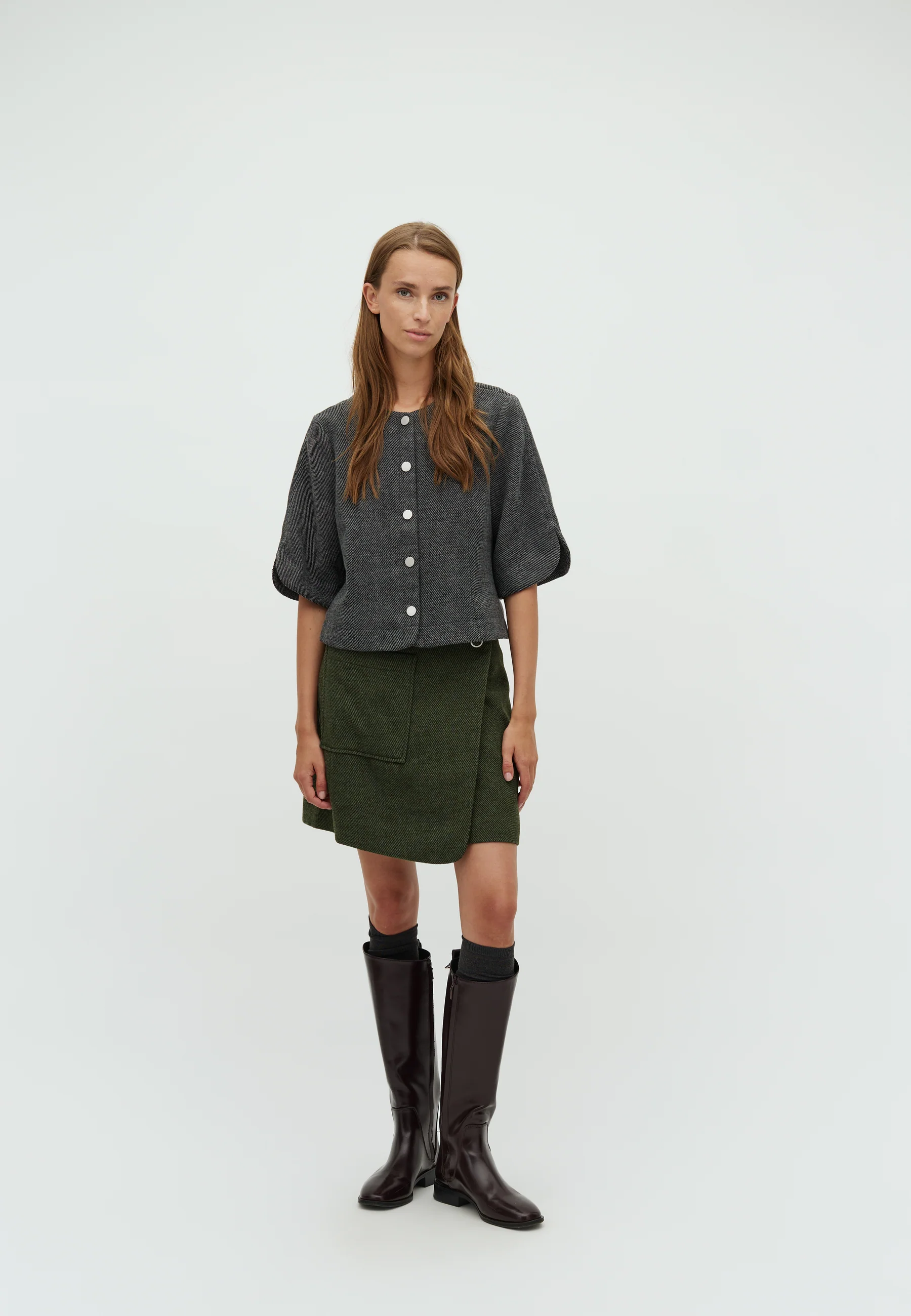 Baomin-M Shirt - Black Twill - Image 3