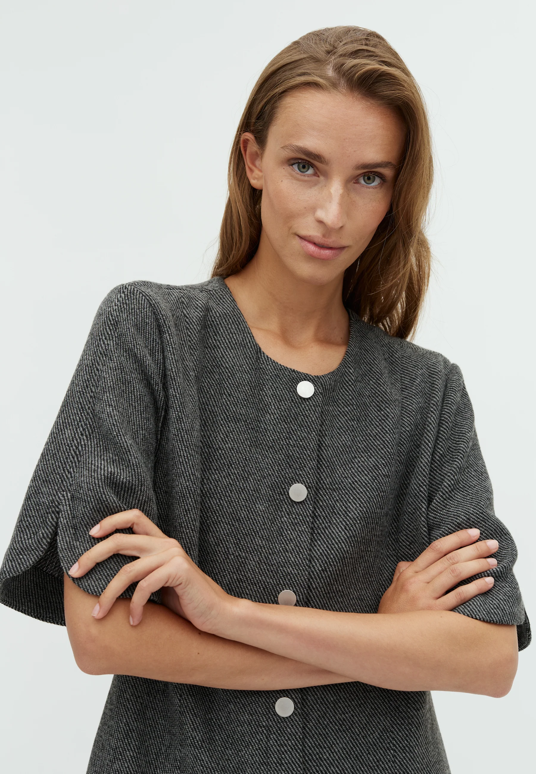 Baomino-M Dress - Black Twill - Image 4