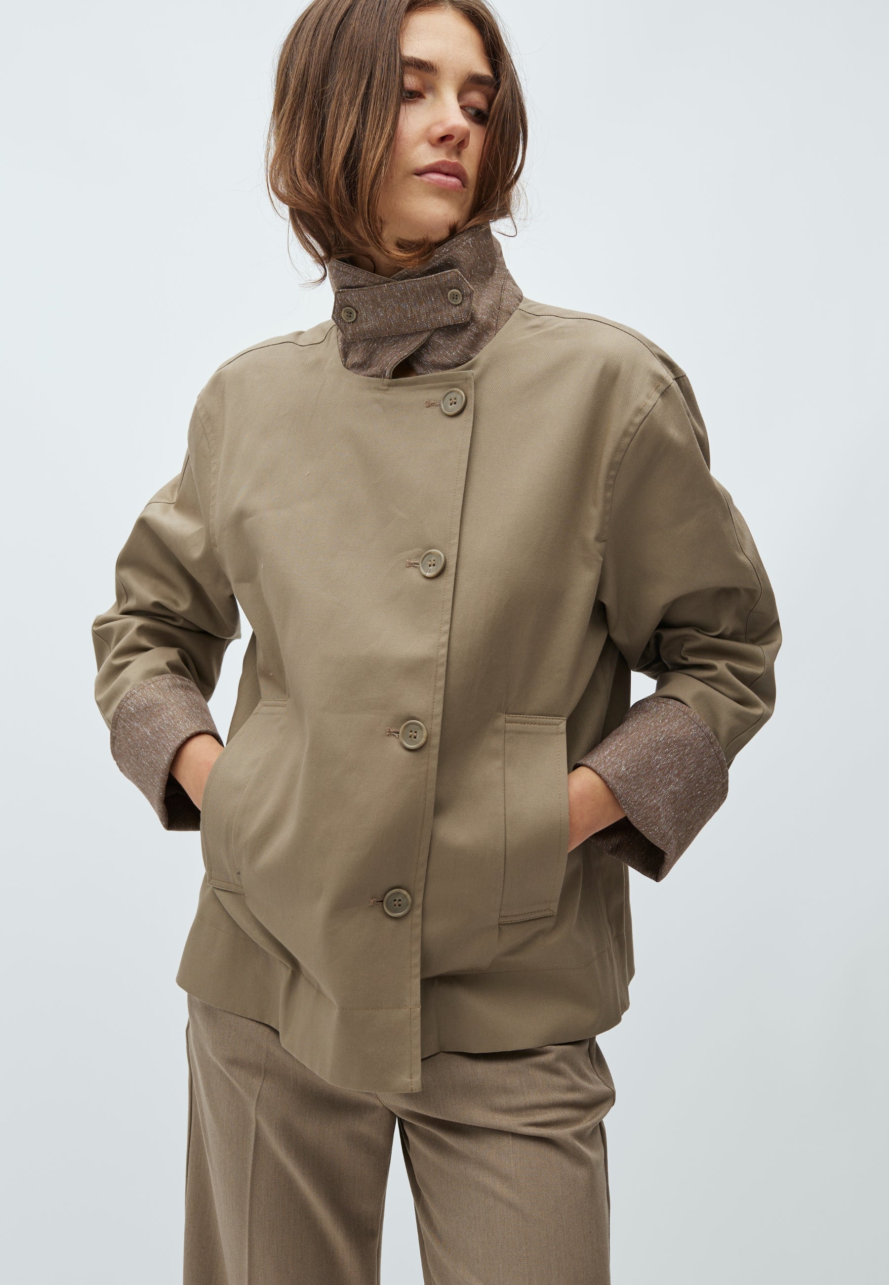 Bavina-M Jacket - Brindle Sand - Image 3