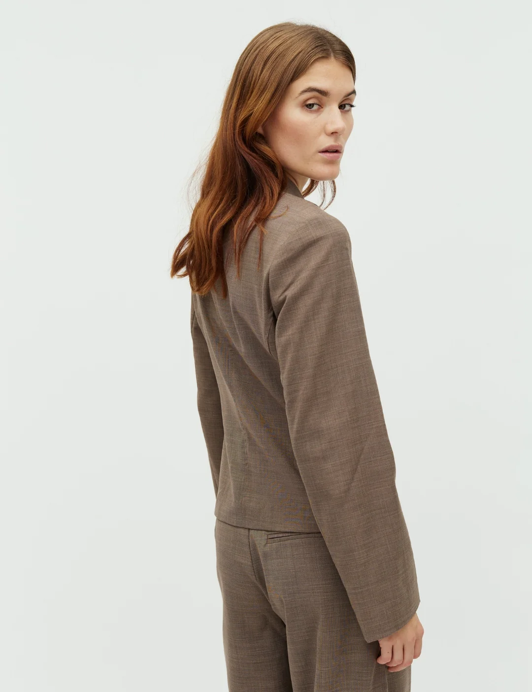 Beratti-M Blazer - Chicory Coffee Melange - Image 3