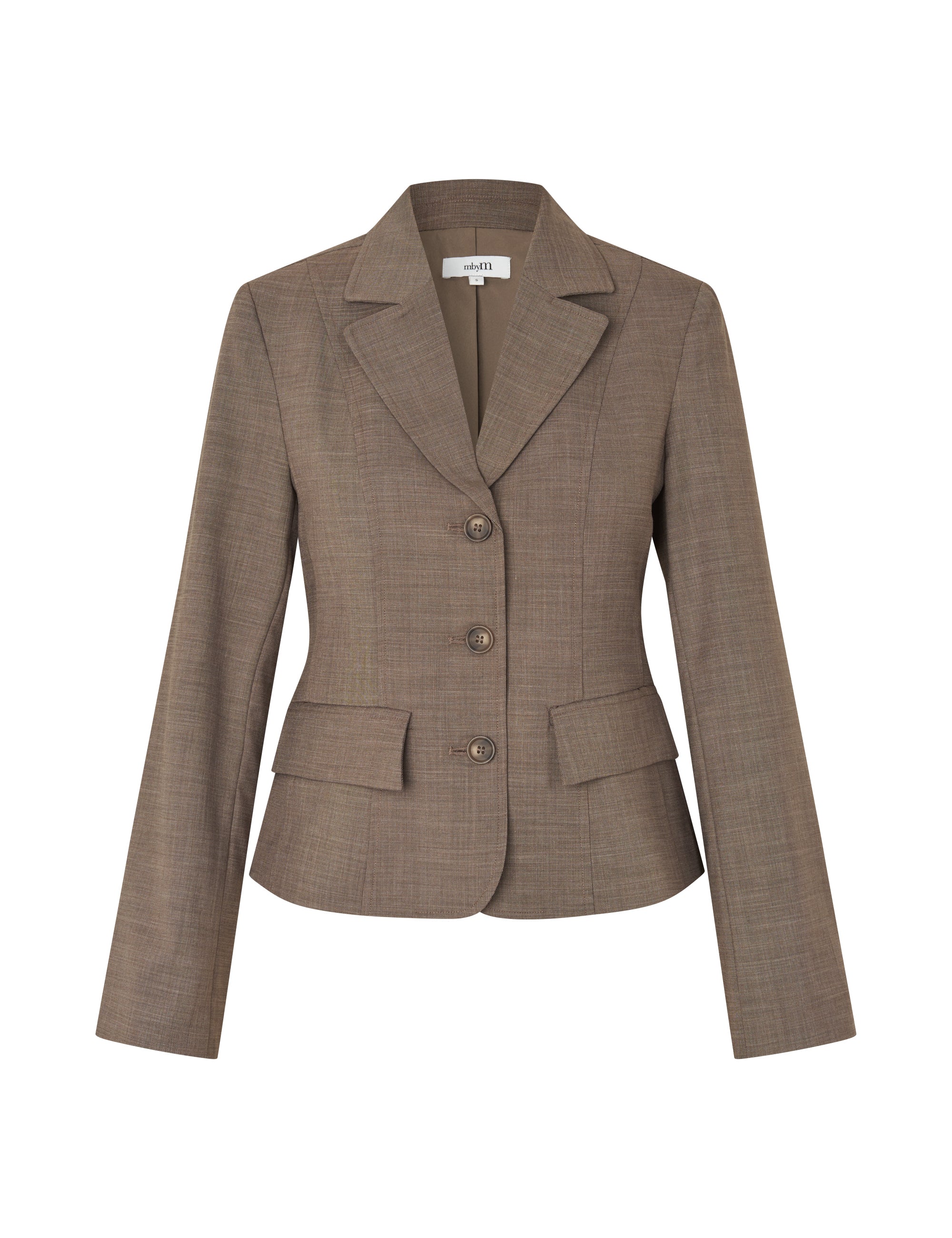 Beratti-M Blazer - Chicory Coffee Melange - Image 5