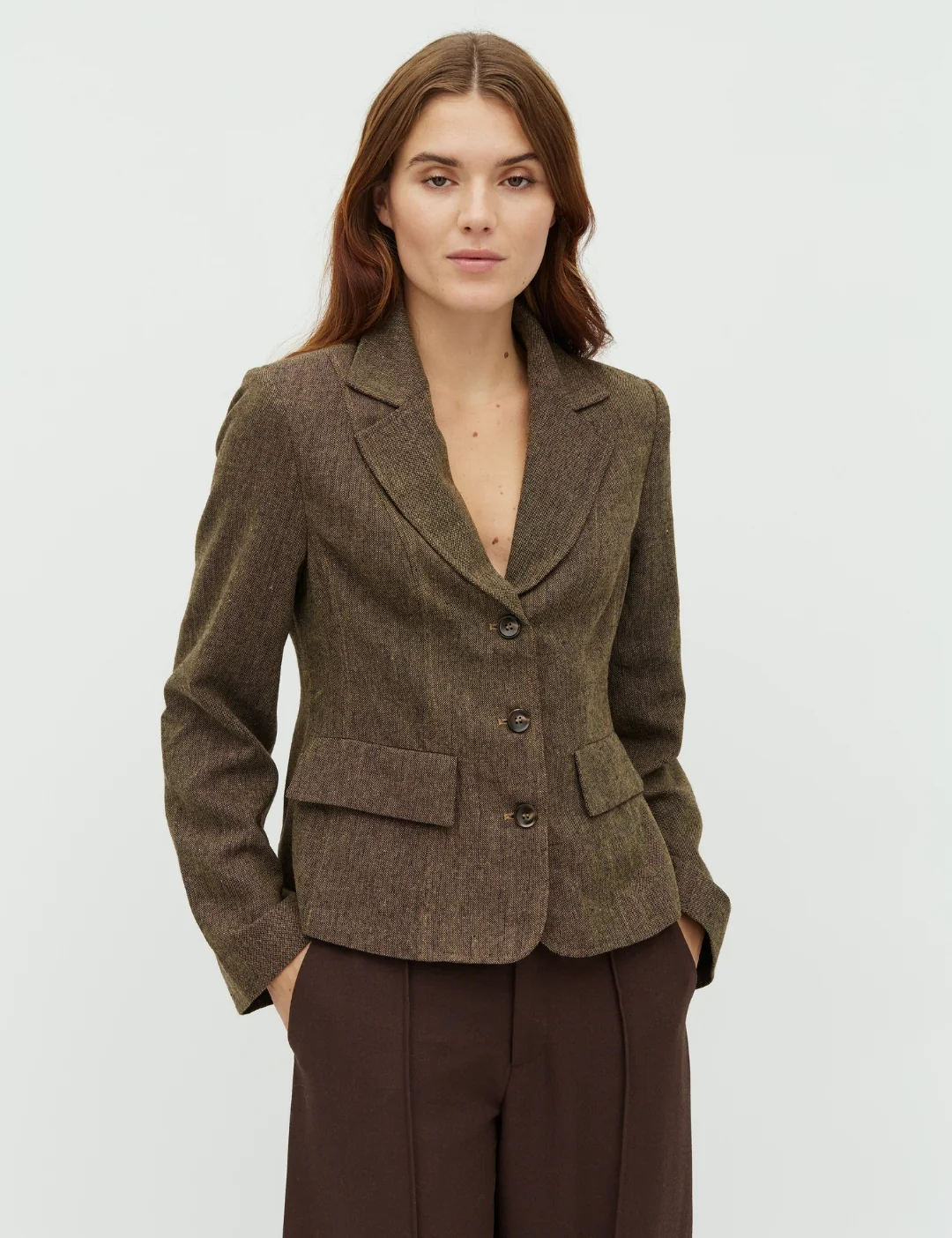 Beratti-M Blazer - Golden Brown Black