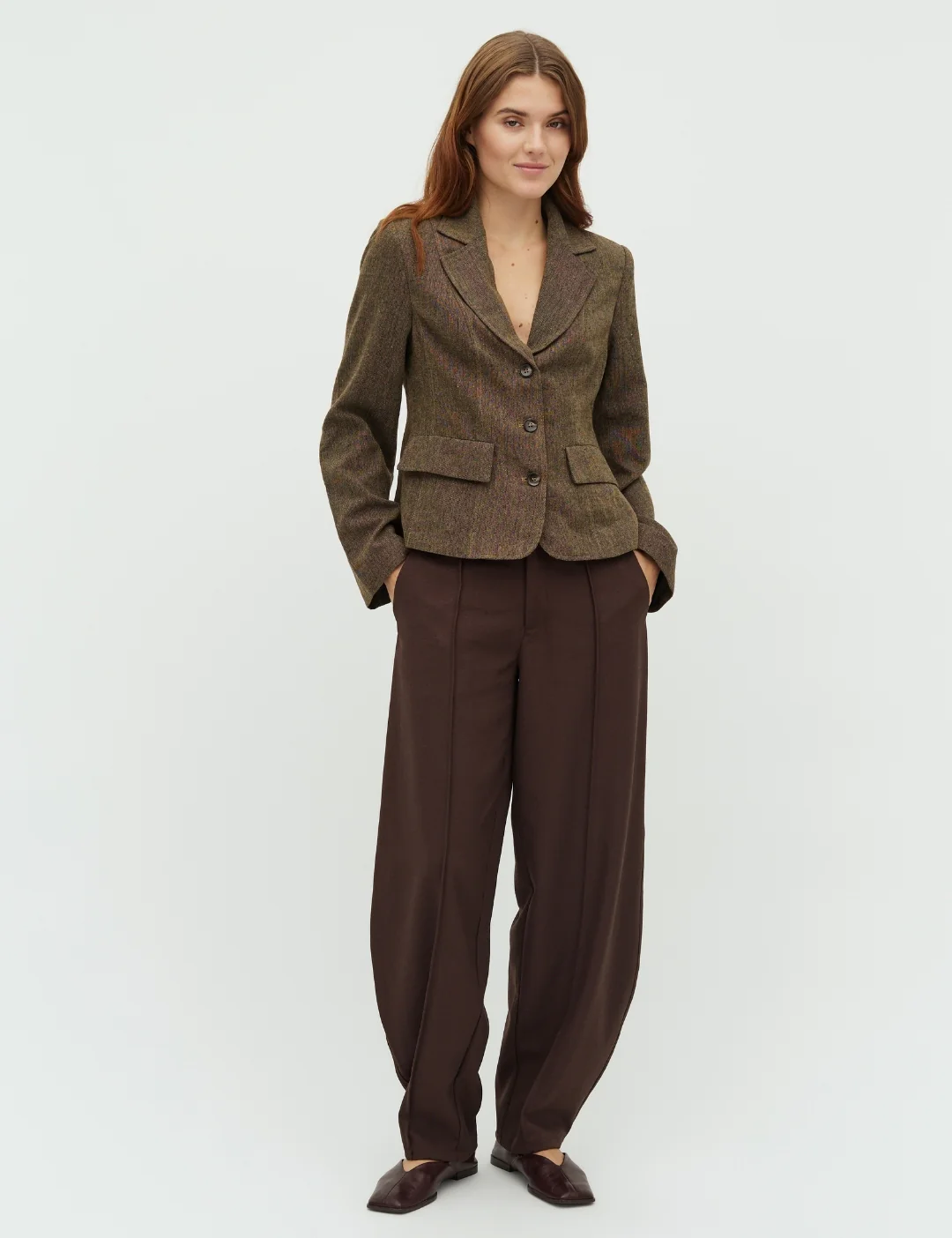 Beratti-M Blazer - Golden Brown Black - Image 4
