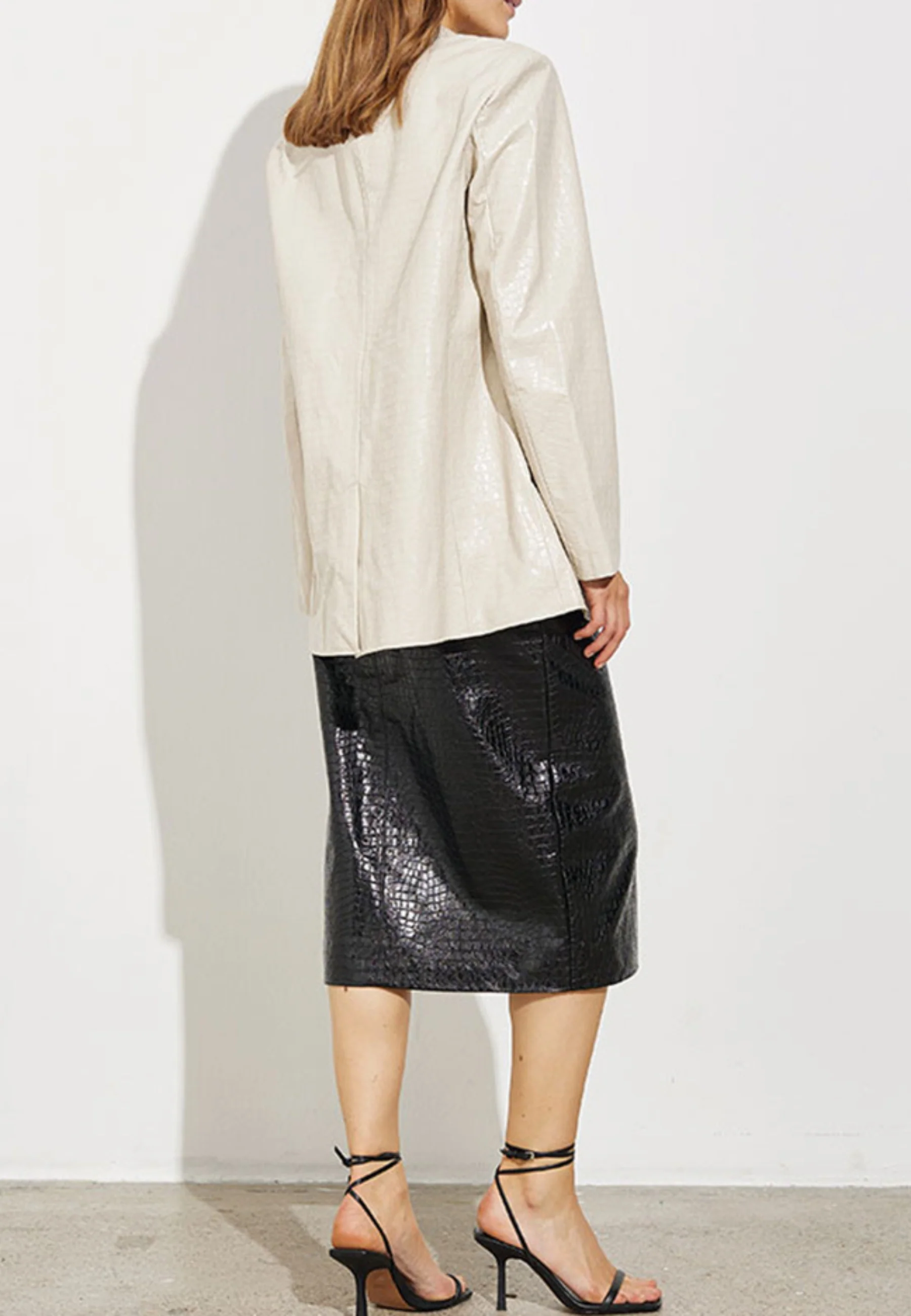 Brenallo-M Blazer - Oyster - Image 3