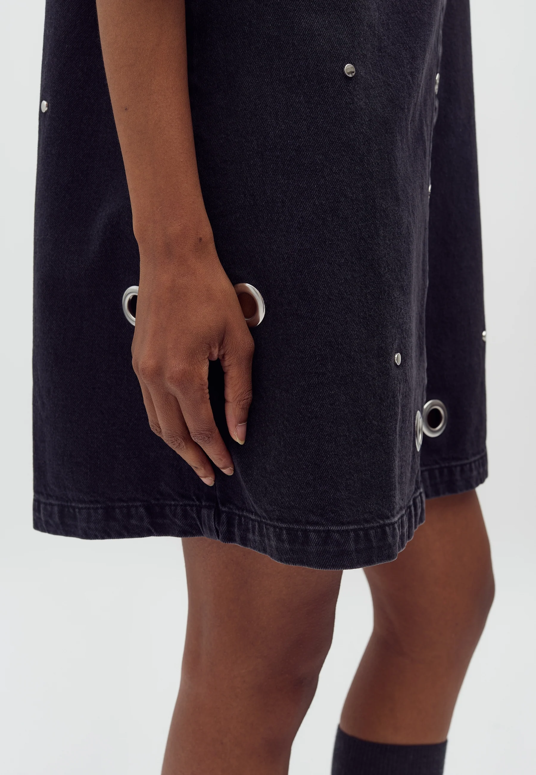 Calamya-M Dress - Black Midnight Wash - Image 3