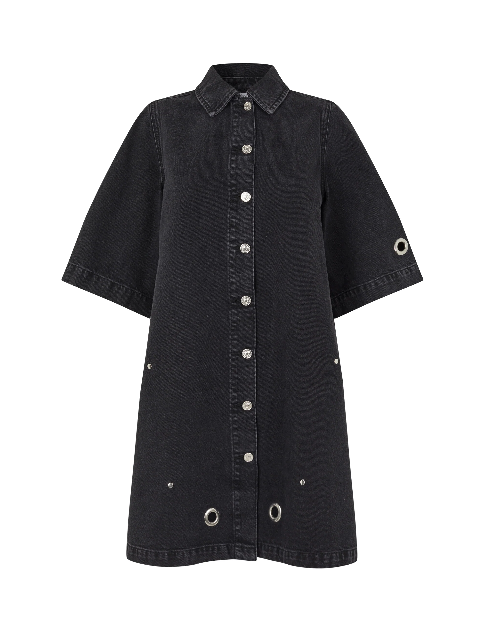 Calamya-M Dress - Black Midnight Wash - Image 5