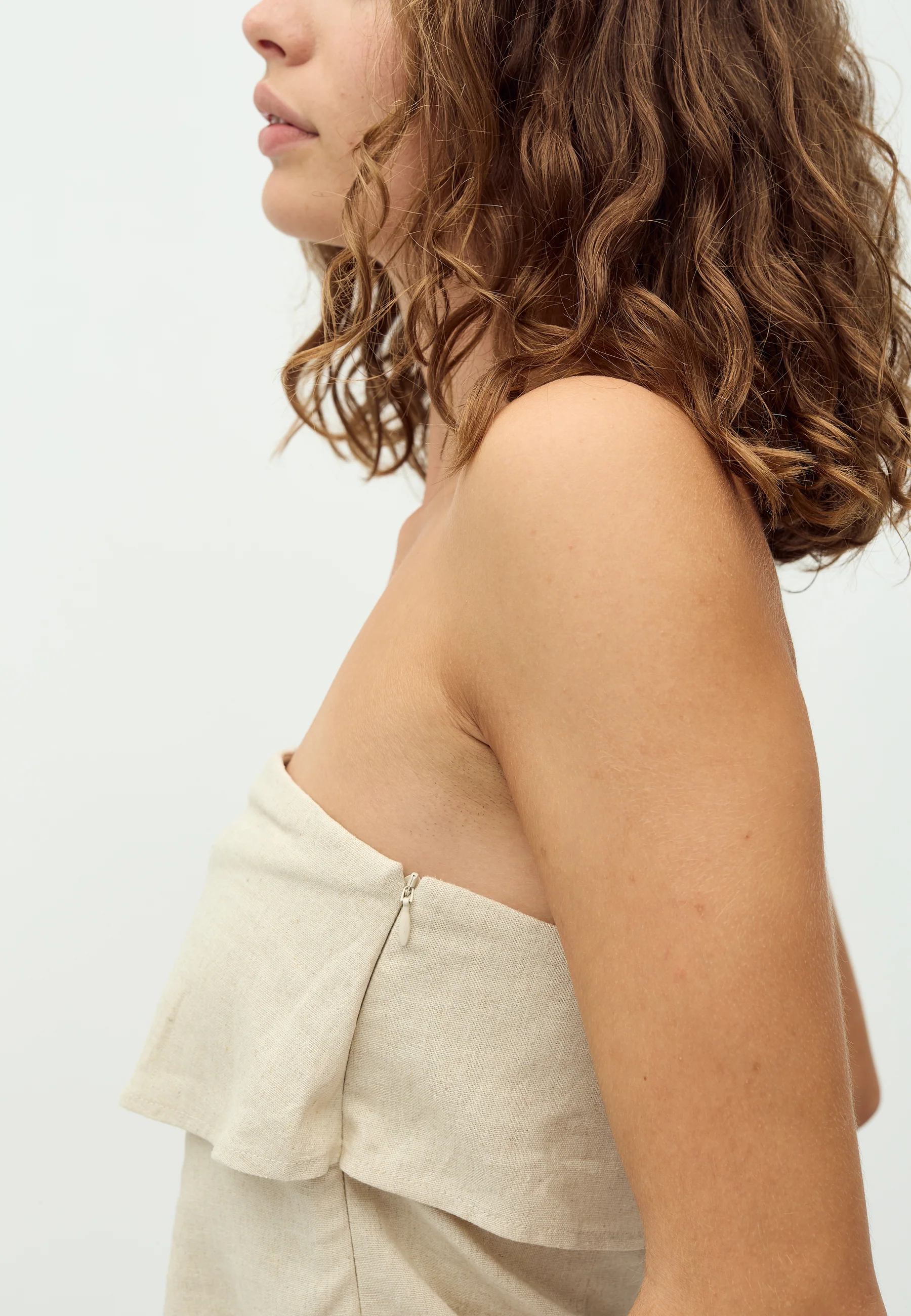 Cardy-M Top - Natural Linen - Image 4