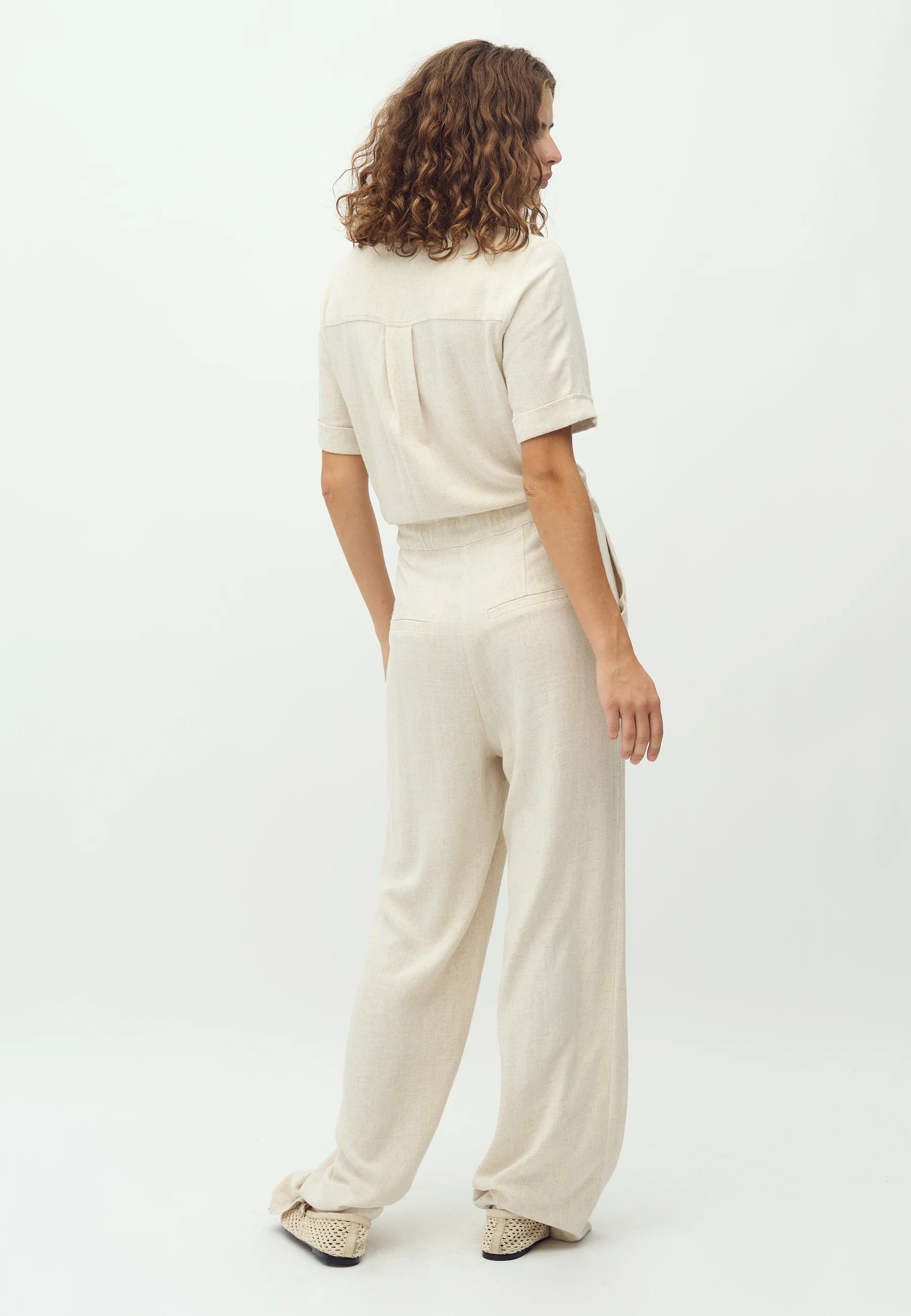 Carellia-M Jumpsuit - Natural Beige - Image 4