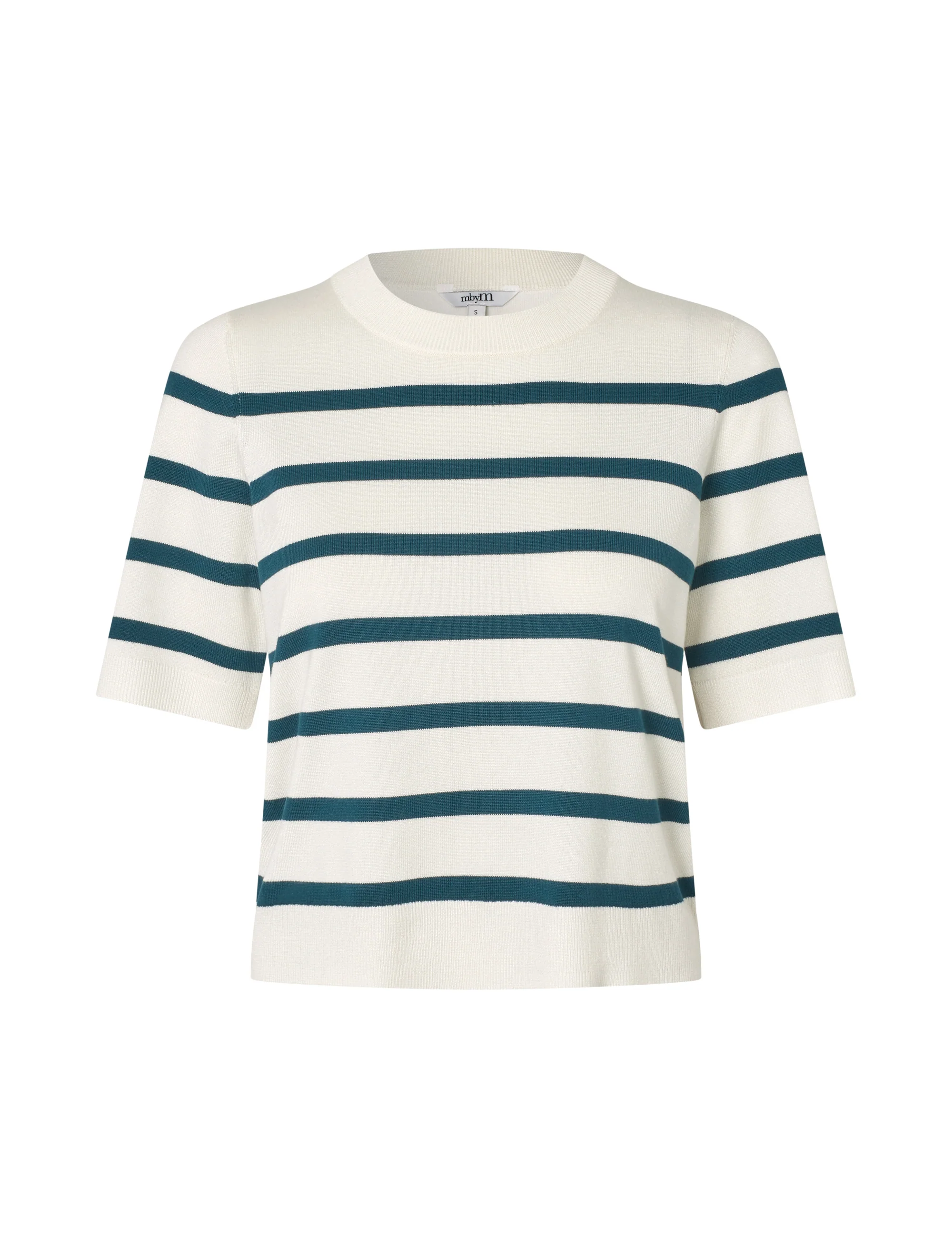 Carla-M Knit Blouse - Mediterra Sugar Stripe - Image 4