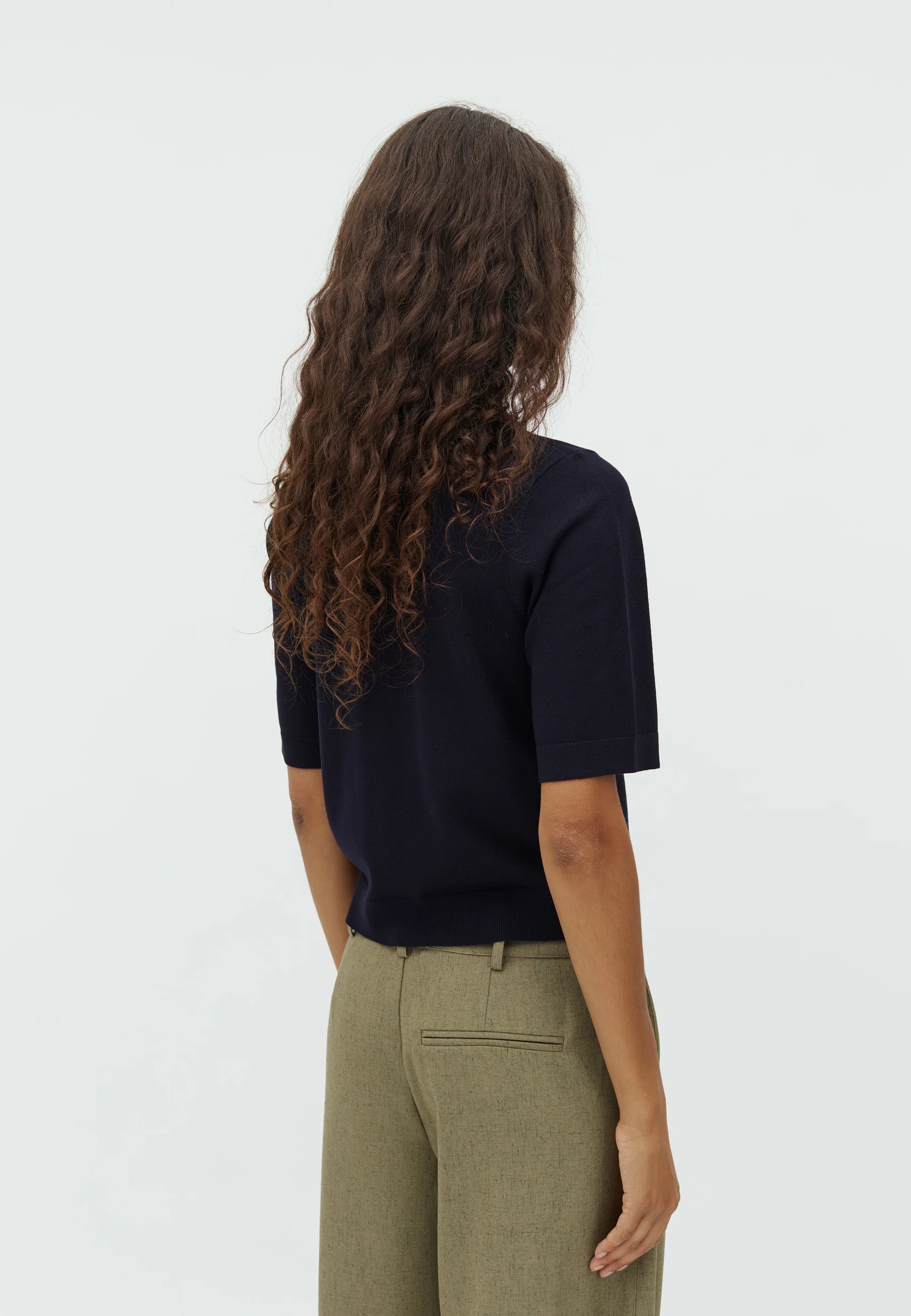 Carla-M Knit Blouse - Night Sky - Image 3