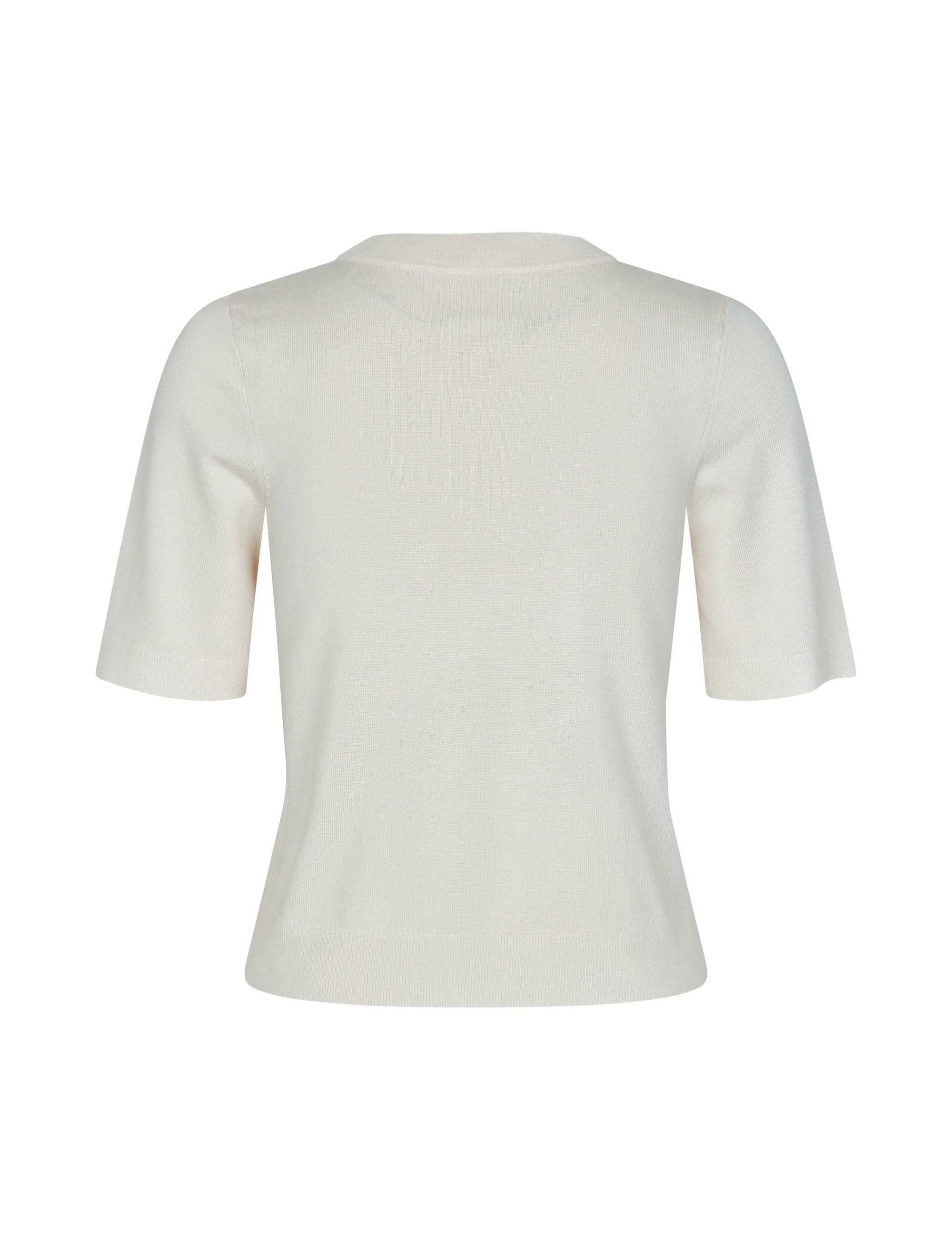 Carla-M Knit Blouse - Sugar - Image 5