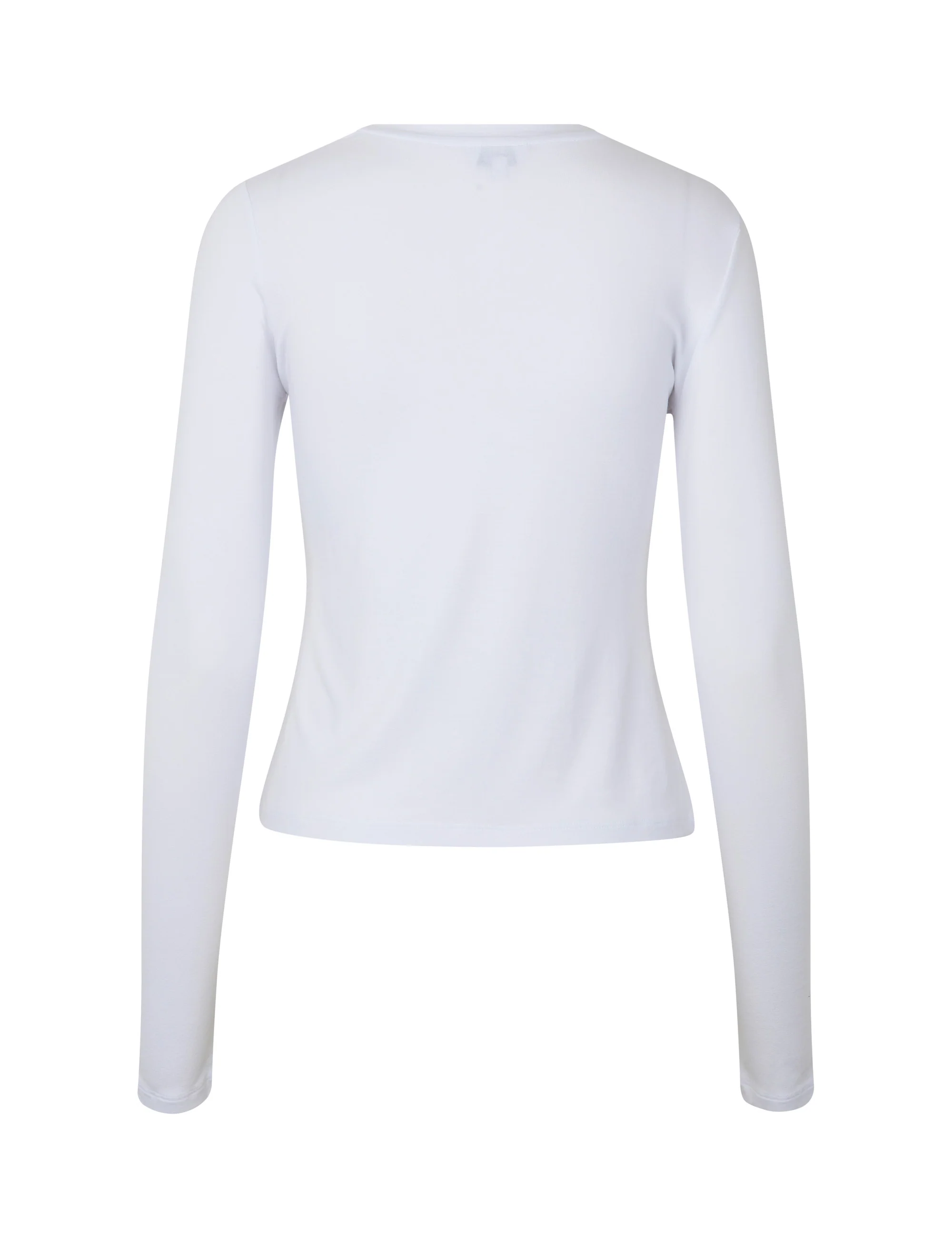 Christina-M Basic Top - Optical White