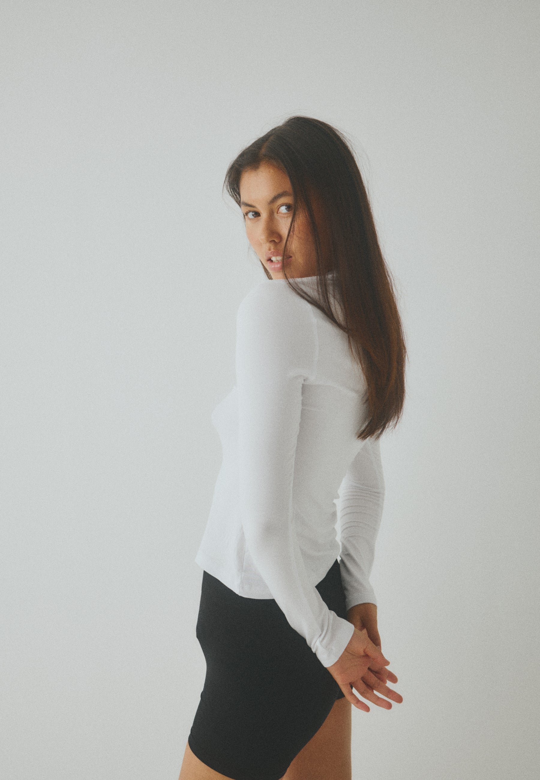 Christina-M Basic Top - Optical White - Image 9