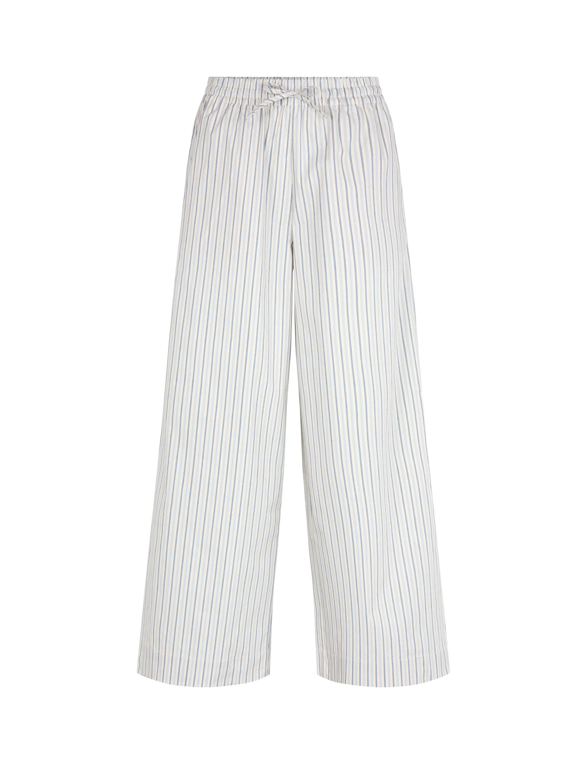 Clari-M Trousers - Blue Ramla Stripe