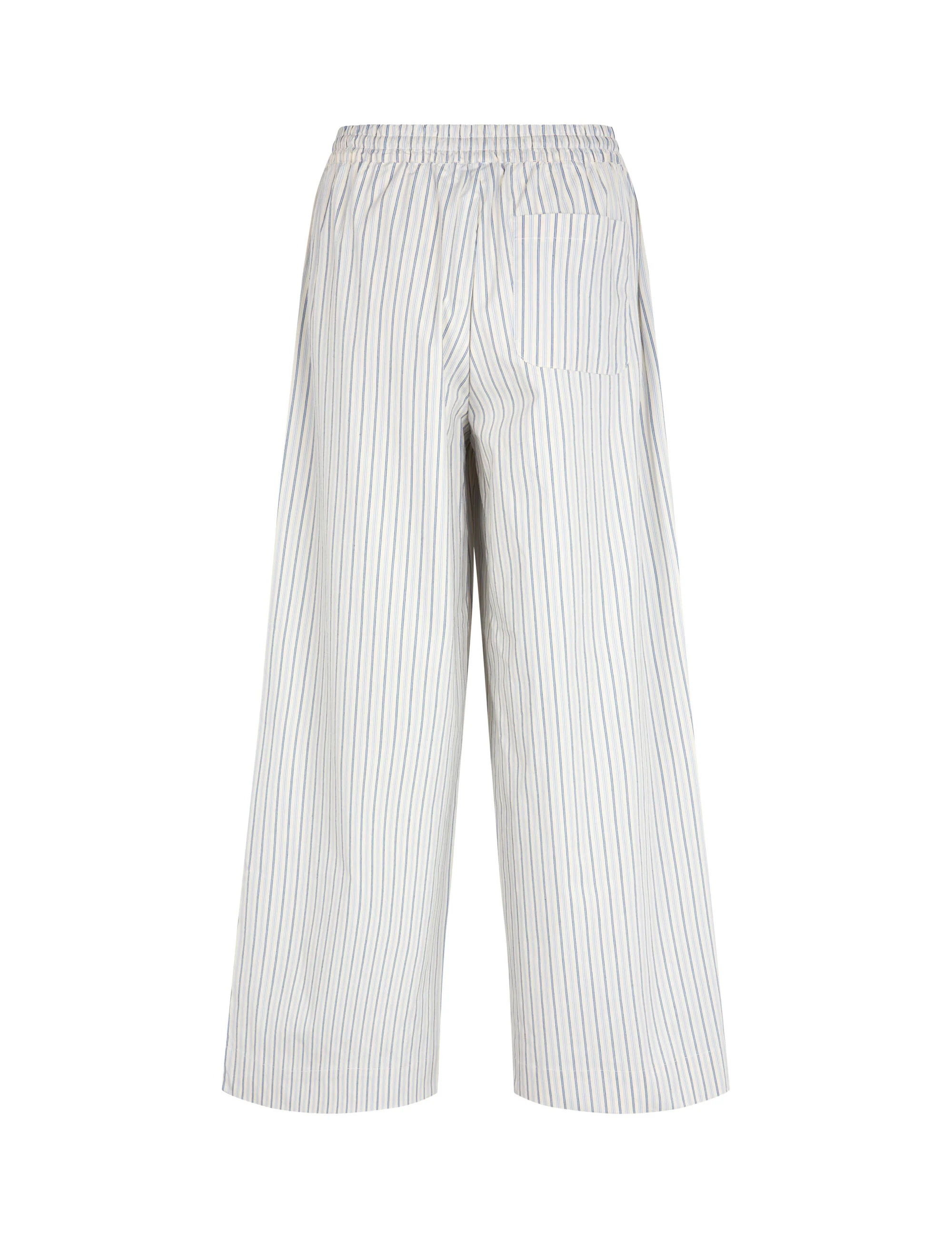 Clari-M Trousers - Blue Ramla Stripe - Image 2