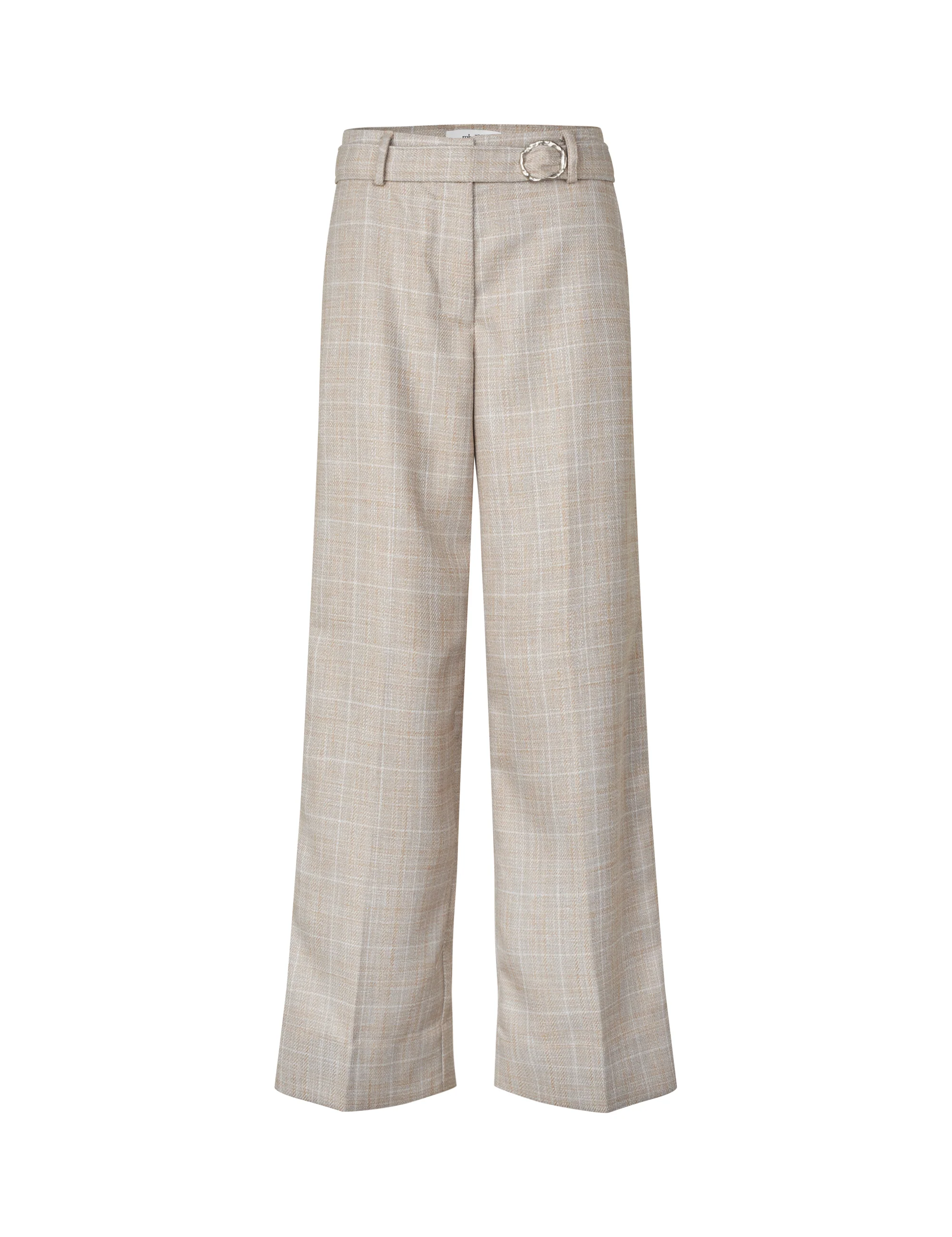 Clementa-M Pants - Beige Check - Image 5