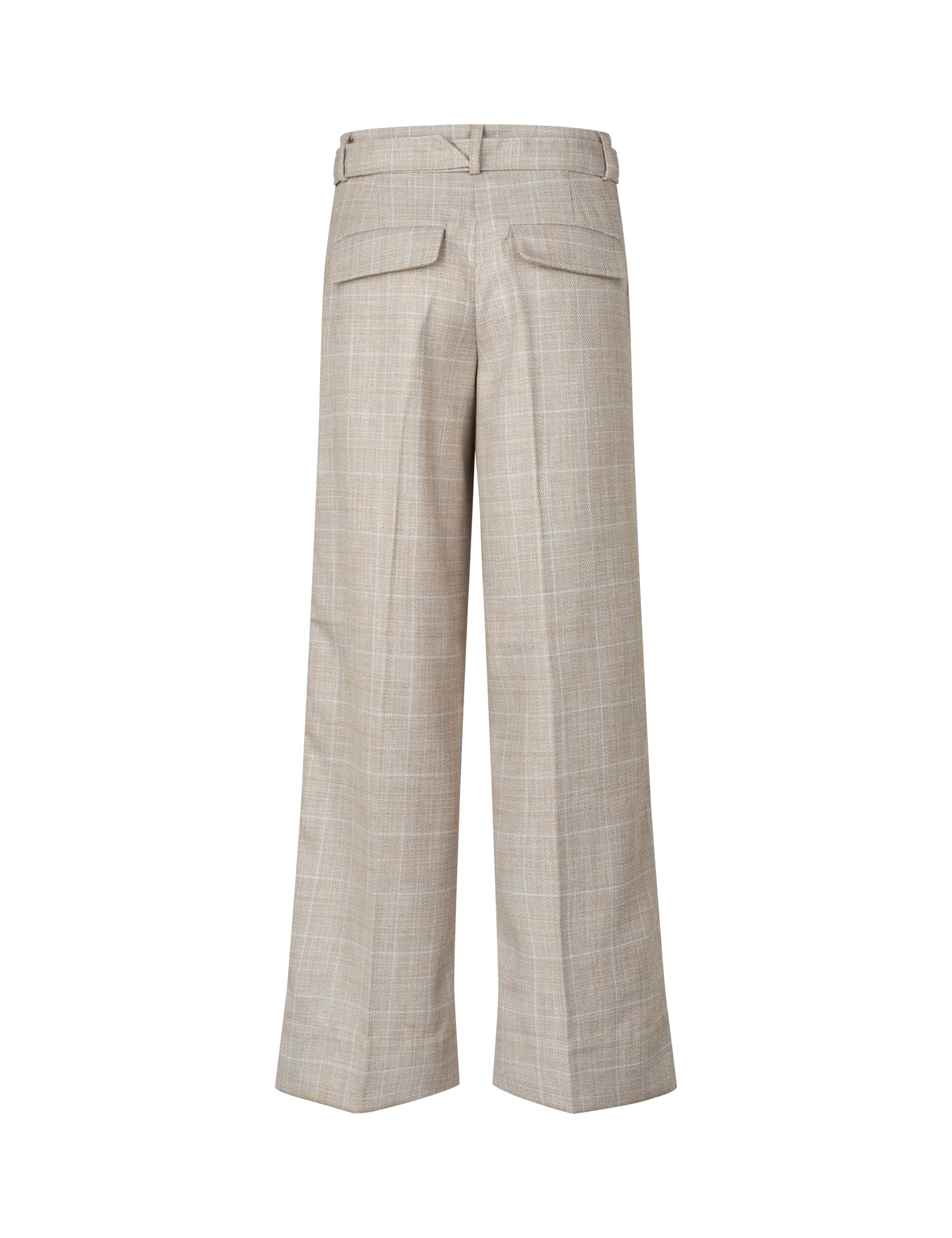 Clementa-M Pants - Beige Check - Image 6