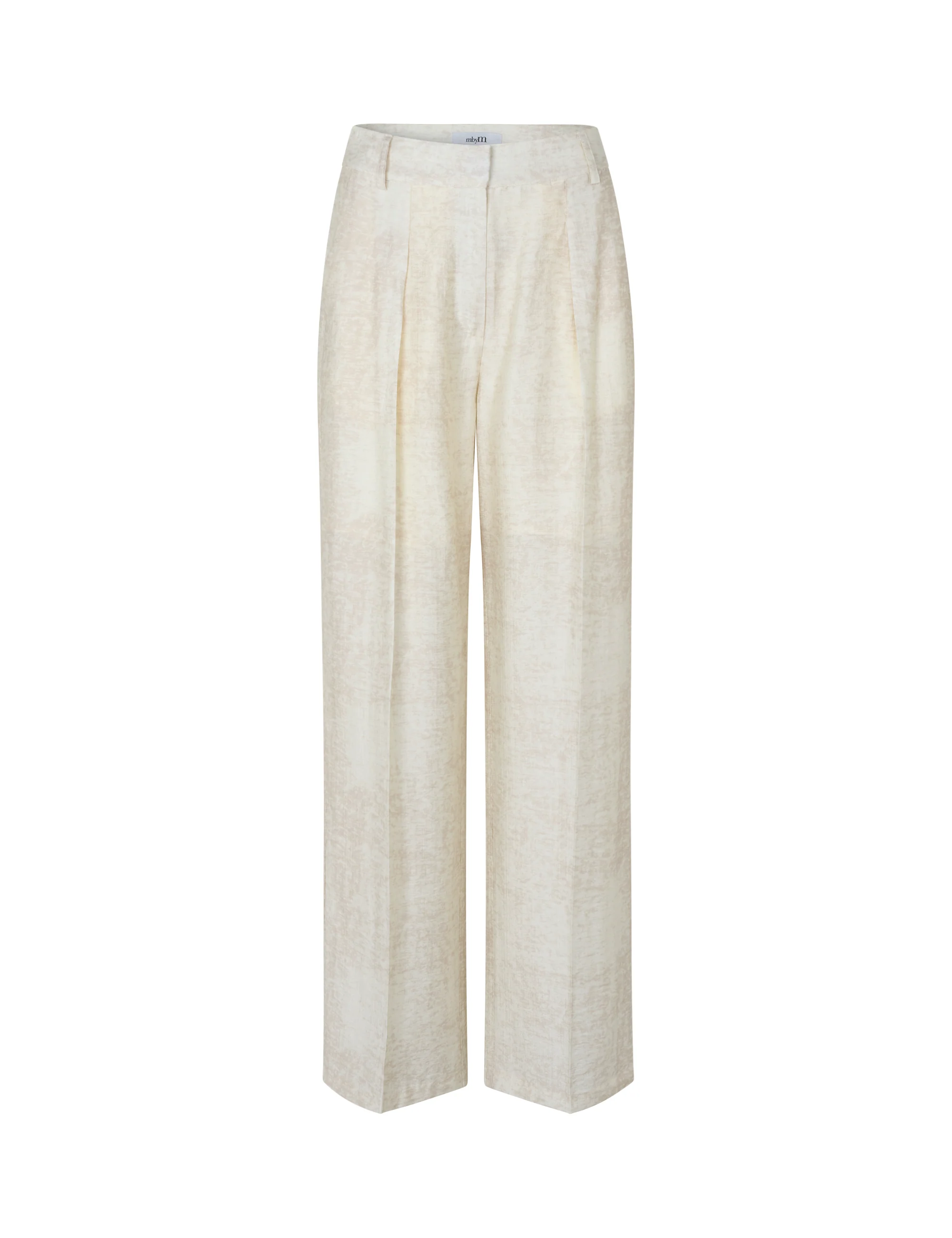 Cristiana Long-M Trousers - Oyster Valana Print - Image 5