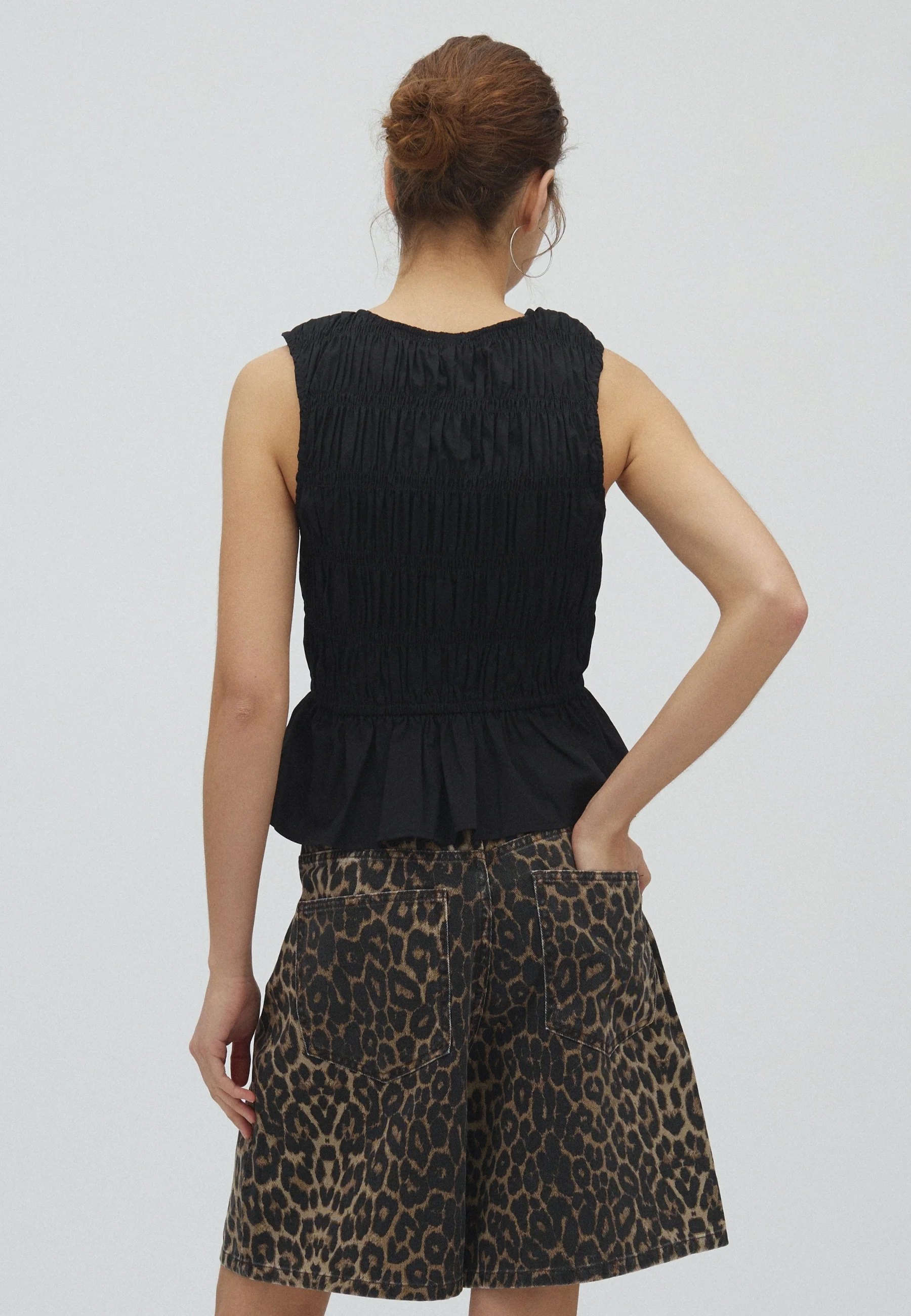 Cyra-M Top - Black - Image 2