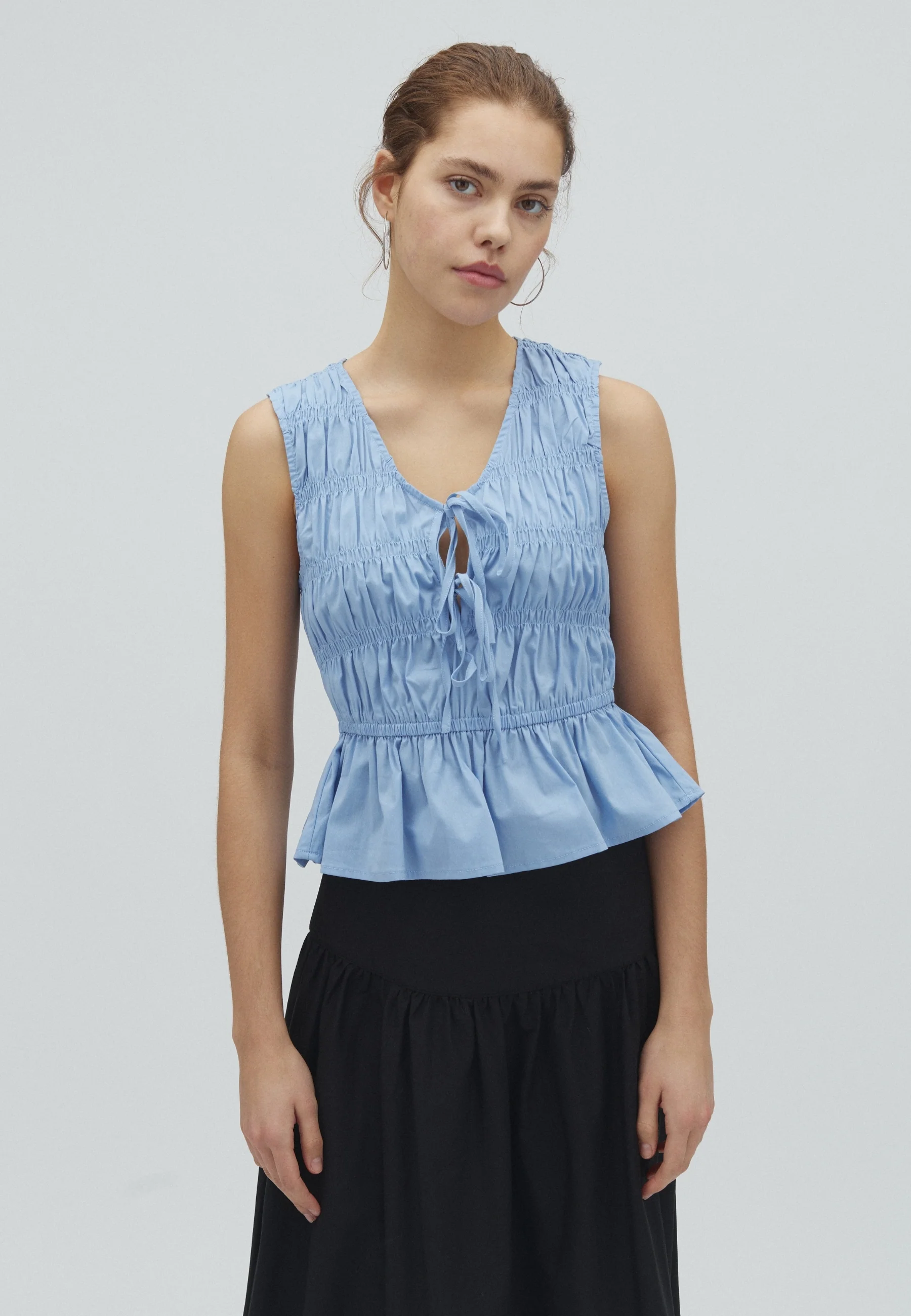Cyra-M Top - Pale Blue Air