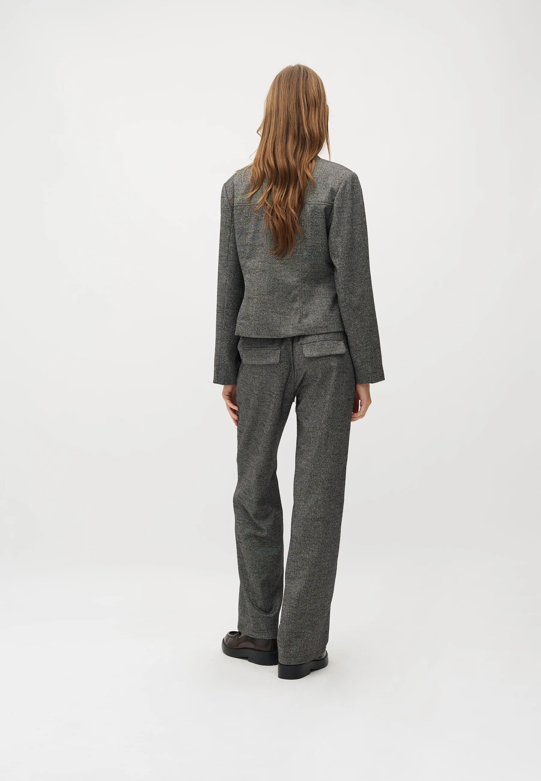 Cyril-M Trousers - Charcoal Melange - Image 4