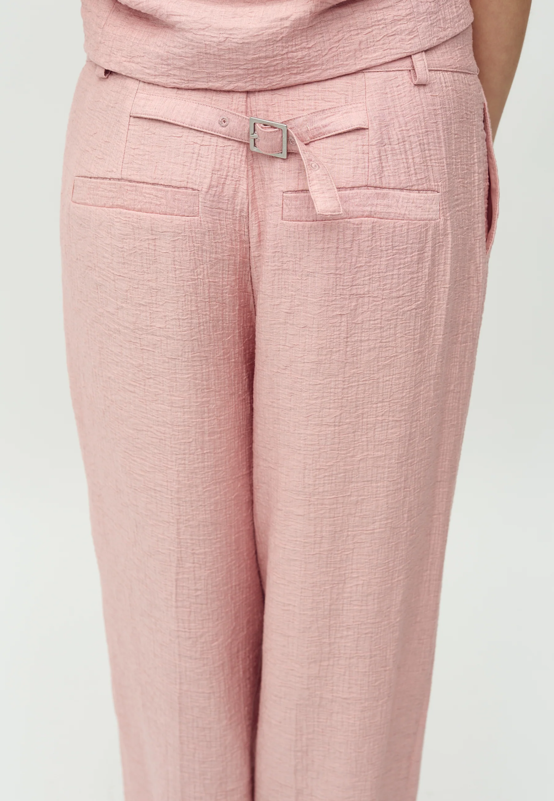 Dagma-M Trousers - Pink Melange - Image 4