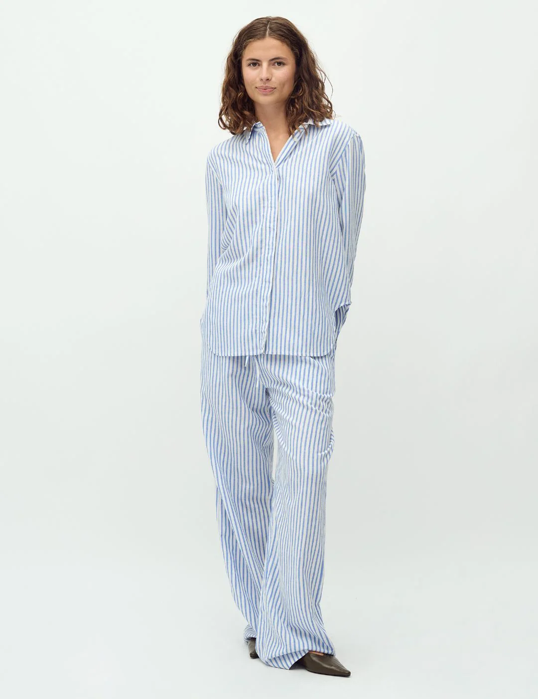 Dalinna-M Shirt - Ultramarine Stripe - Image 2
