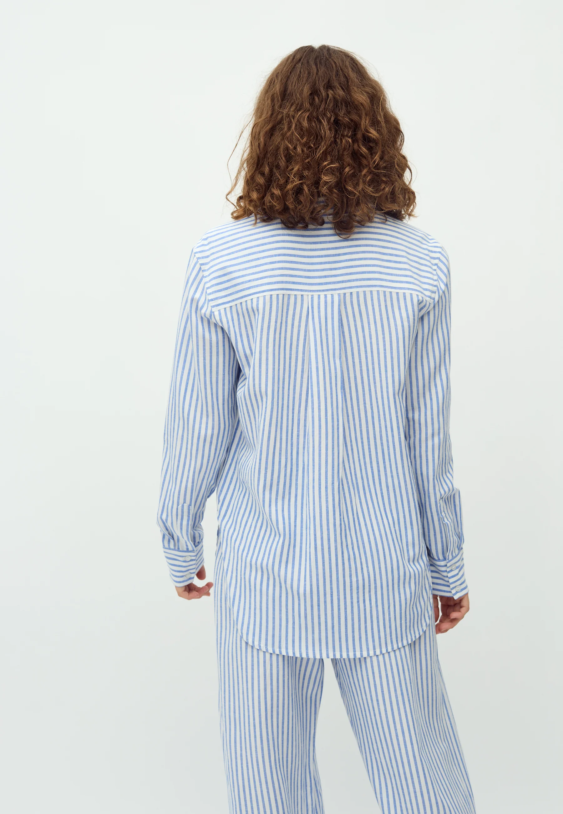 Dalinna-M Shirt - Ultramarine Stripe - Image 3