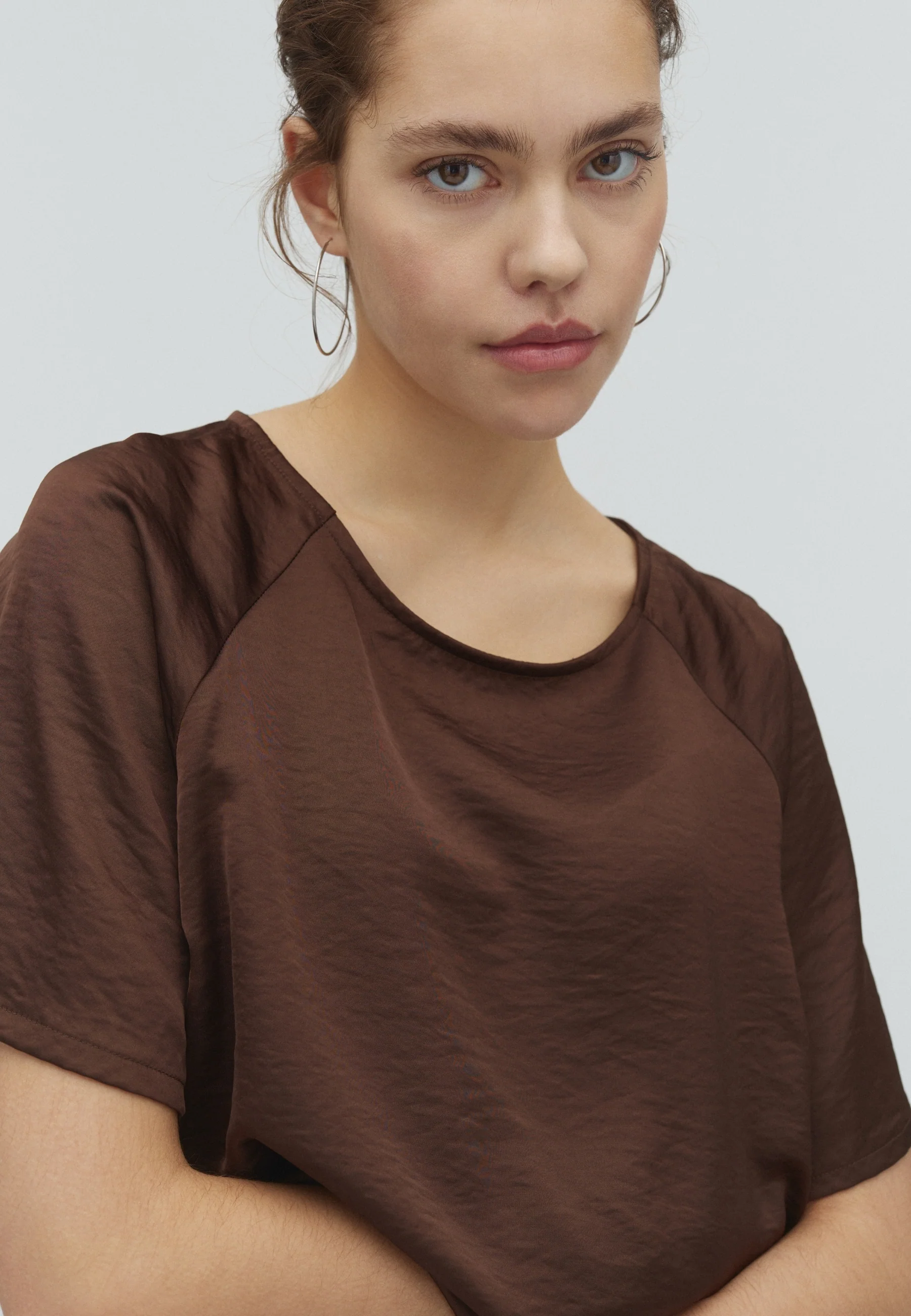 Damik-M Blouse - Chocolate Brown - Image 2
