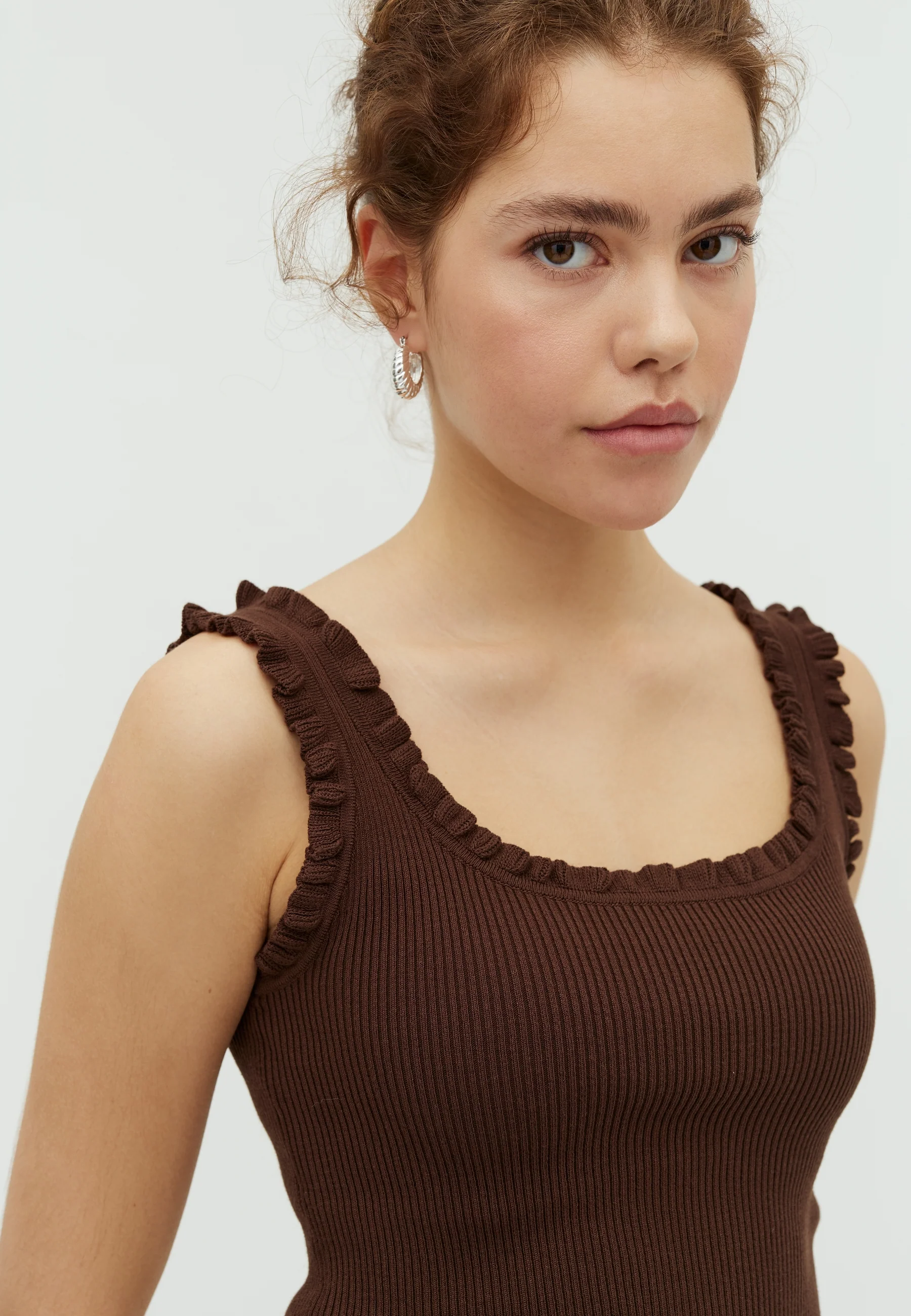 Elinne-M Top - Chocolate Brown - Image 2