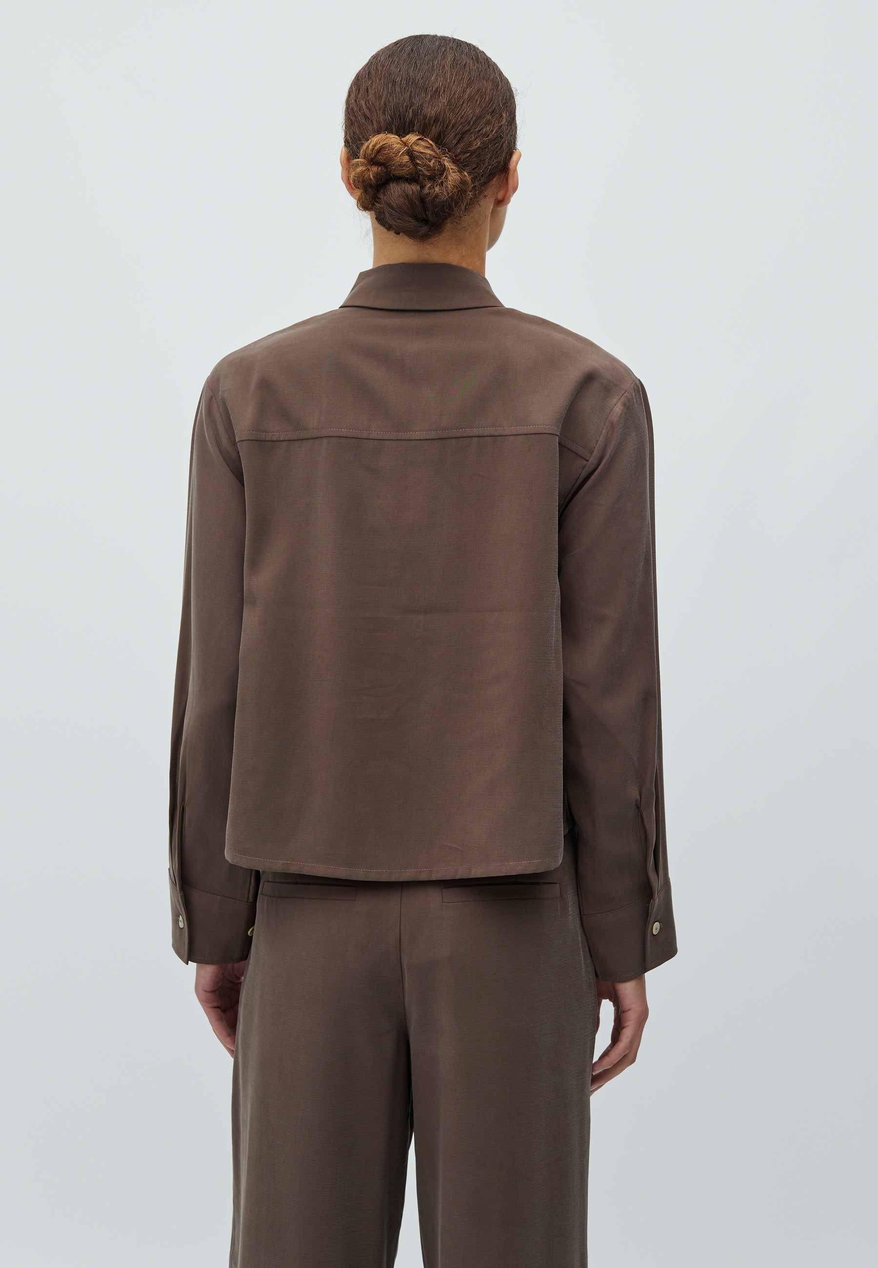 Elio-M Shirt - Chocolate Brown - Image 2