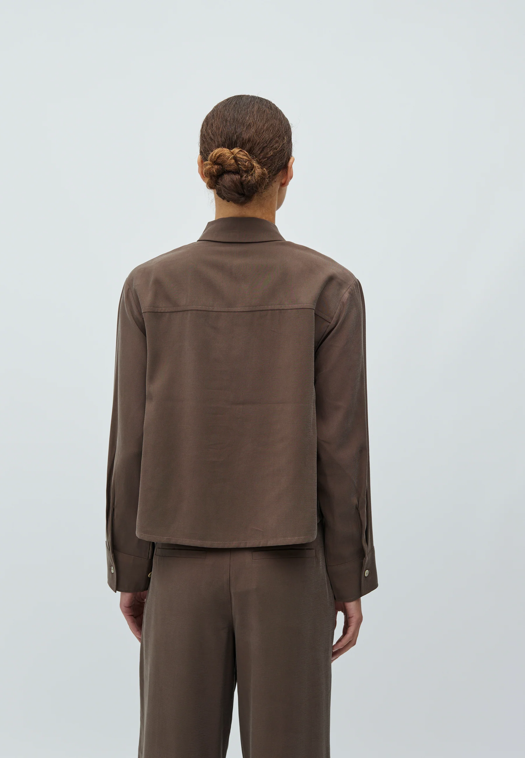 Elio-M Shirt - Chocolate Brown - Image 3