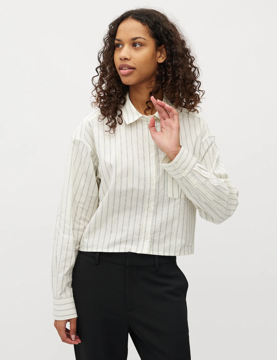 Emmelia-M Shirt - Maliva Placid Blue Stripe