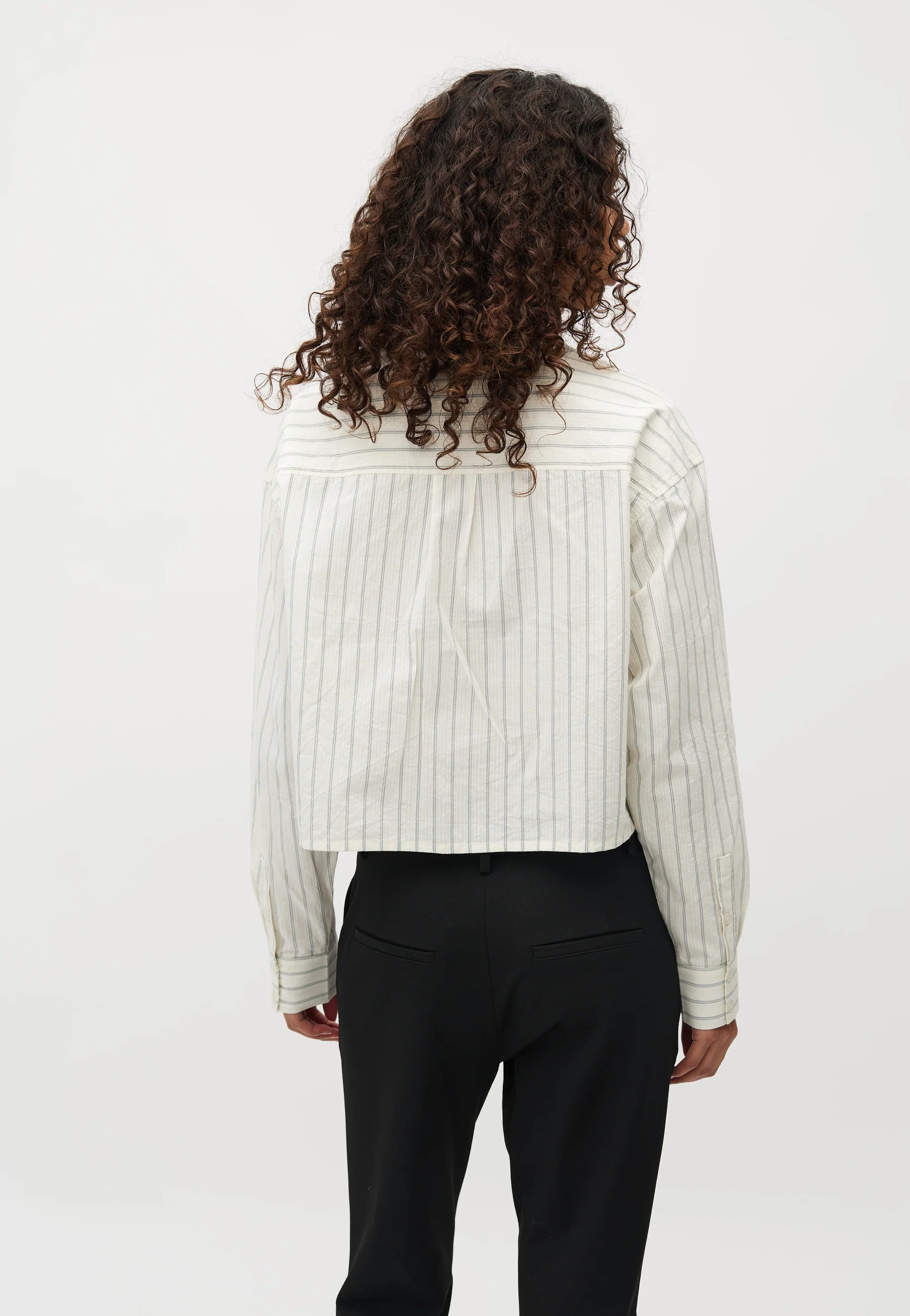 Emmelia-M Shirt - Maliva Placid Blue Stripe - Image 3